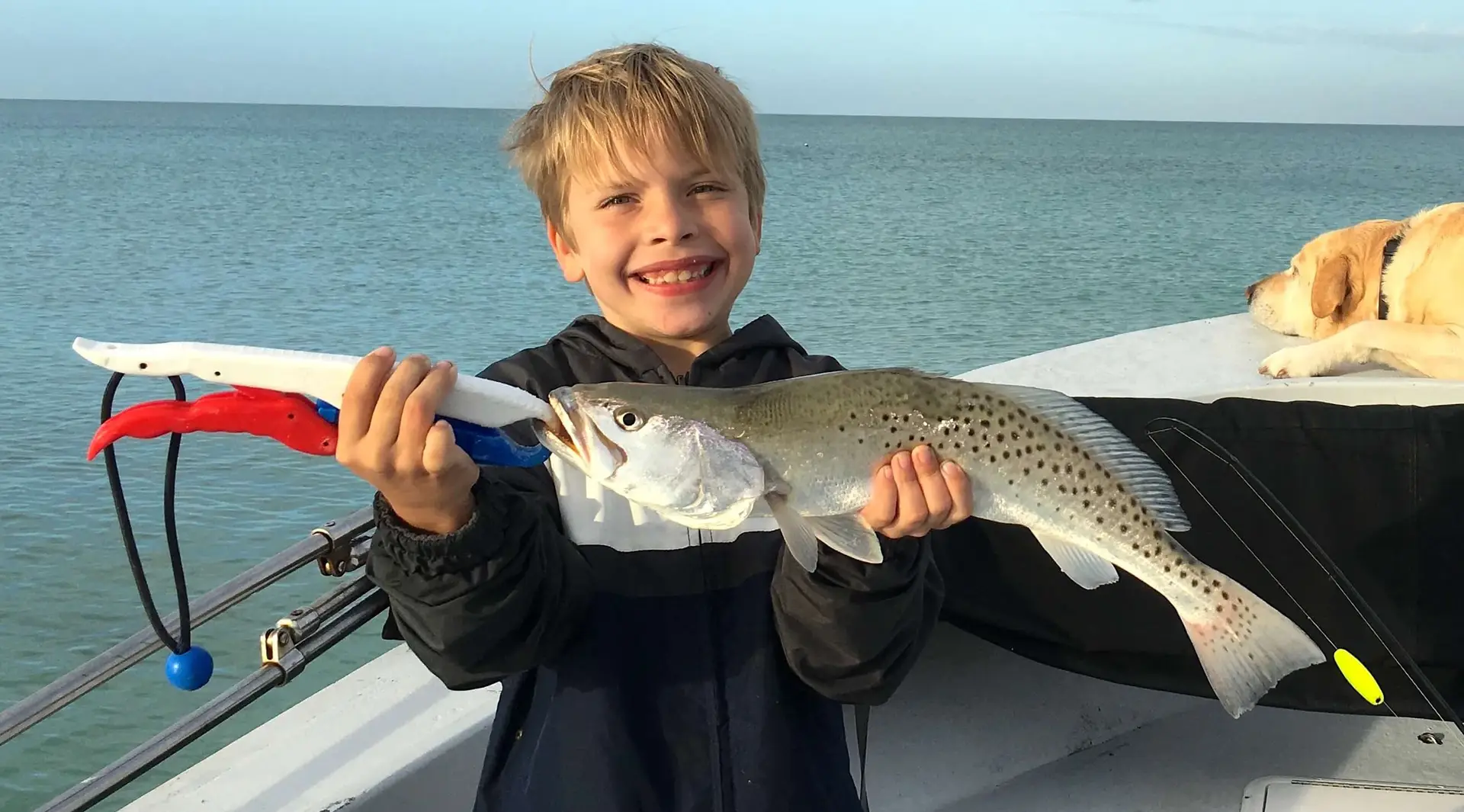 Spotted SeaTrout, Alexander, Sanibel Fishing & Captiva Fishing, Sanibel Island, Wednesday, April 12, 2017