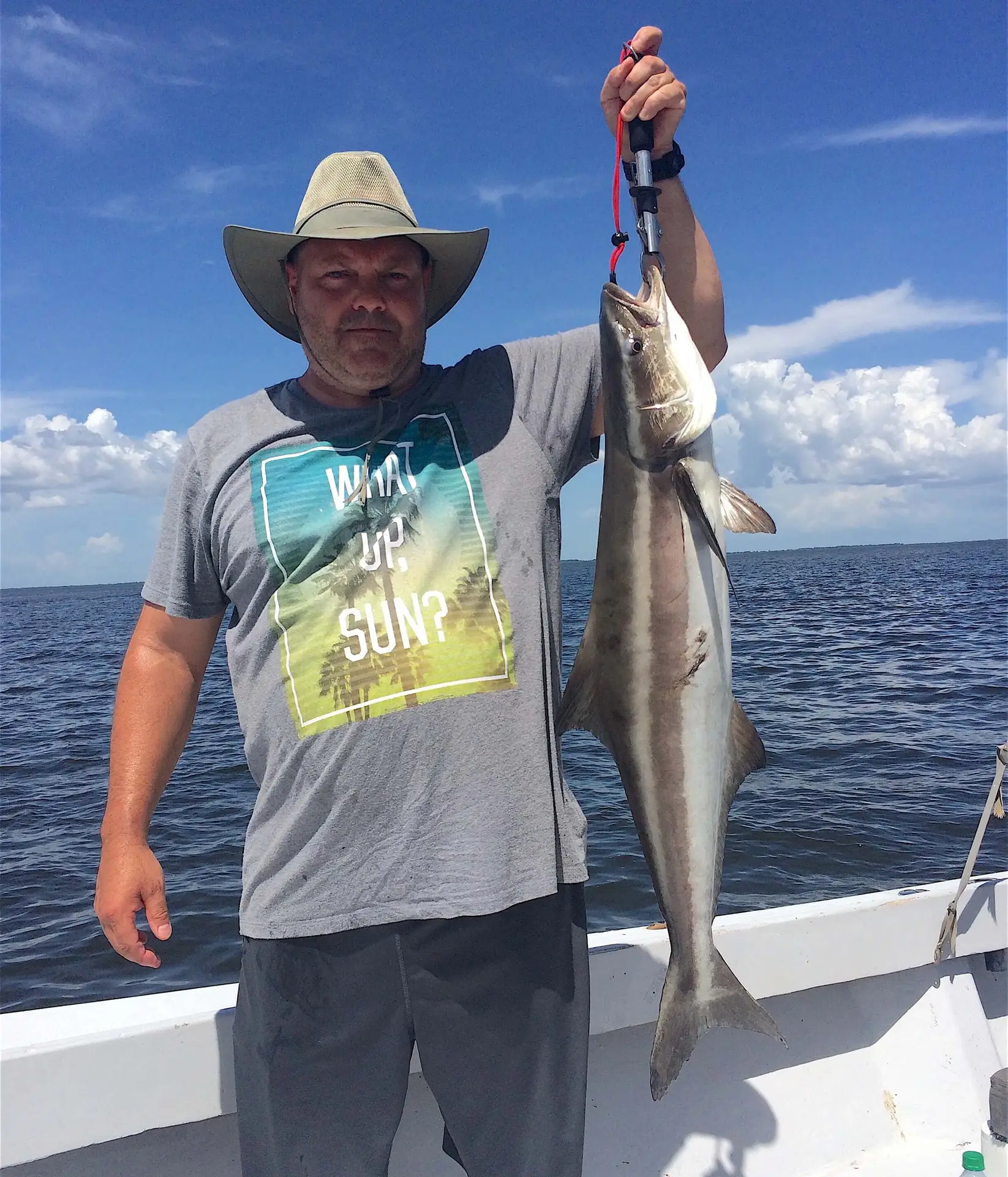 More Cobia Fishing, Sanibel Fishing & Captiva Fishing, Sanibel Island, Friday, May 12, 2017.