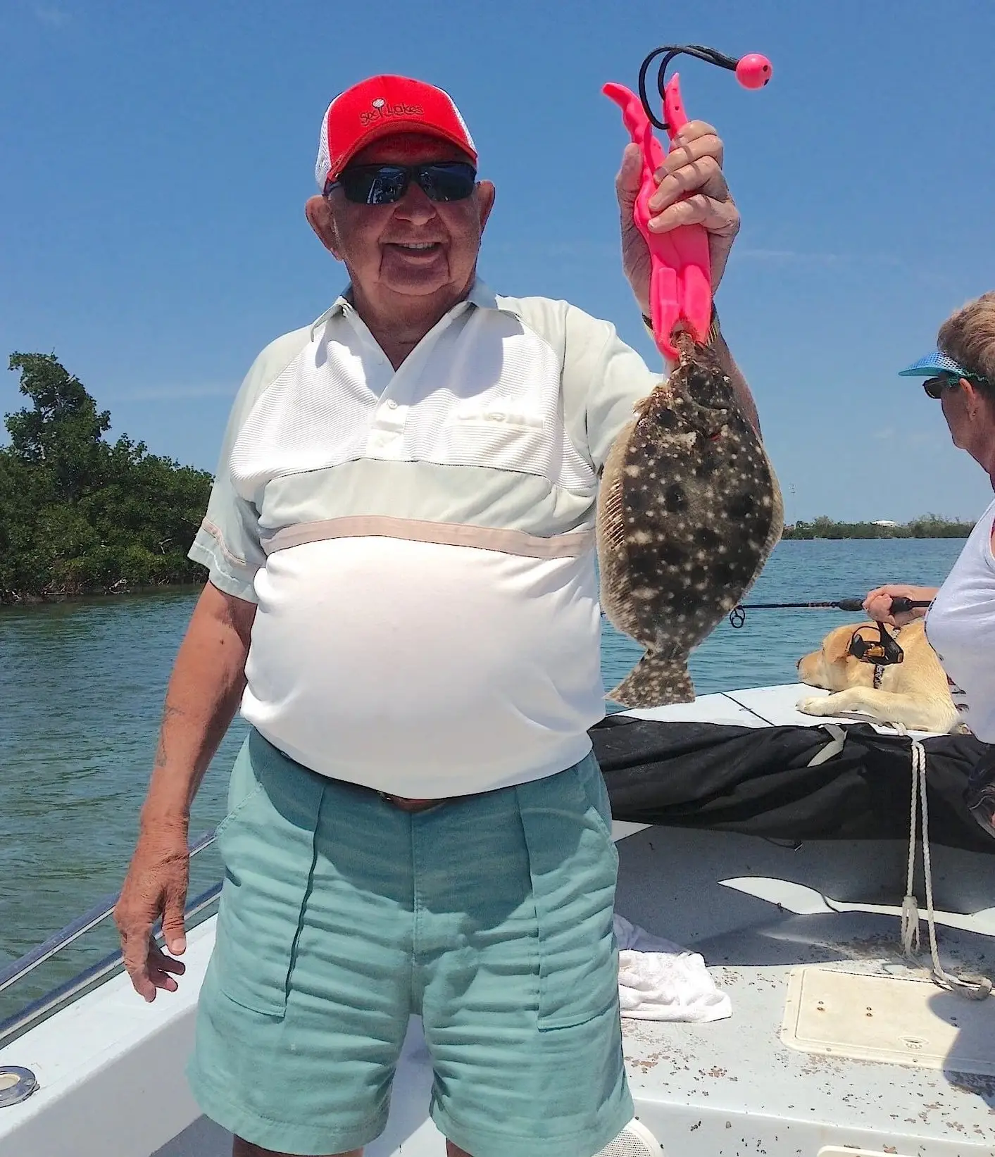 Flounder Fishing, Sanibel Fishing & Captiva Fishing, Sanibel Island, Thursday, May 11, 2017.