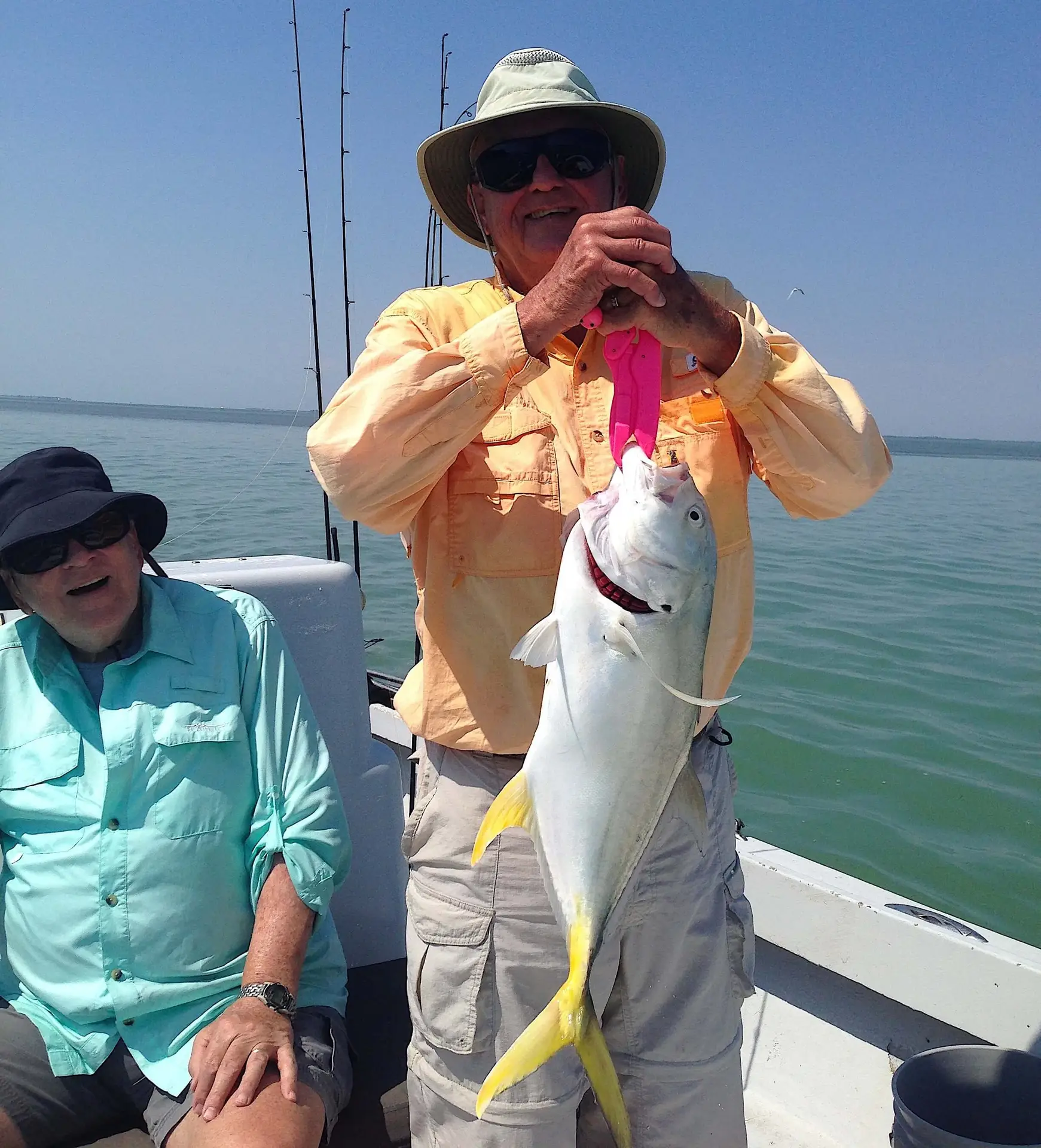 Big Jack Crevalle, Sanibel Fishing & Captiva Fishing, Sanibel Island,Tuesday, May 9, 2017.