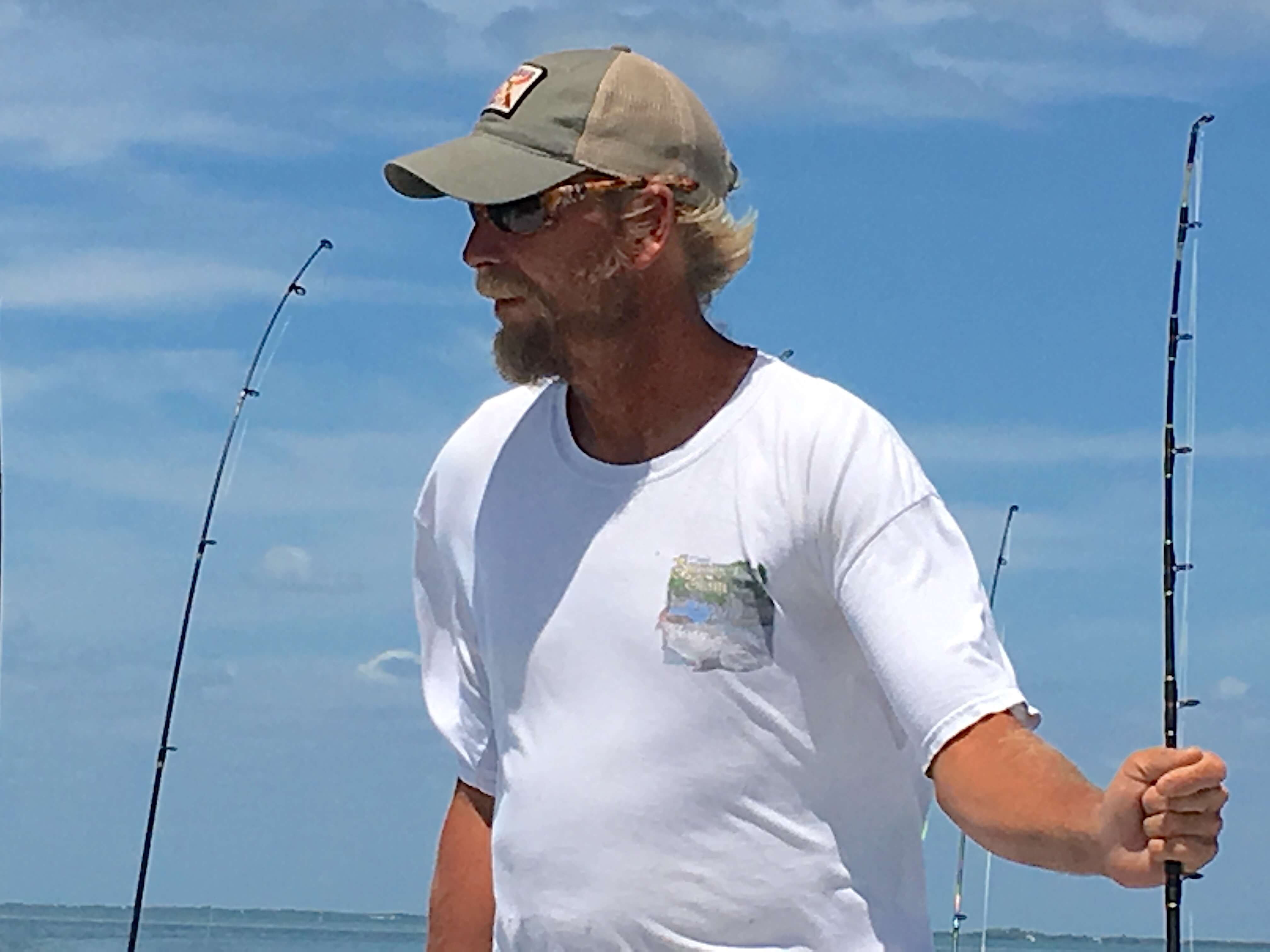 LookIng For Baitfish, Sanibel Fishing & Captiva Fishing, Sanibel Island, Thursday, May 4, 2017.