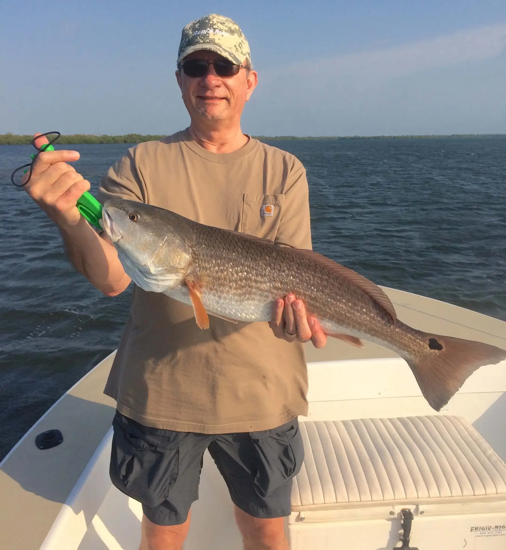 Redfish, Sanibel Fishing & Captiva Fishing, Sanibel Island, Friday, May 5, 2017.