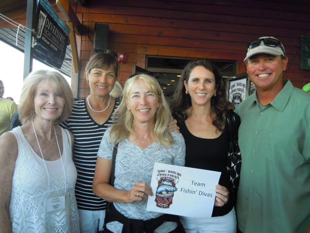 Fishin' Divas 2016 Team: 6th Annual “Ding” Darling & Doc Ford’s Tarpon Tournament Will Be Friday, May 19, Captiva Island, Sanibel Fishing & Captiva Fishing, Sanibel Island,