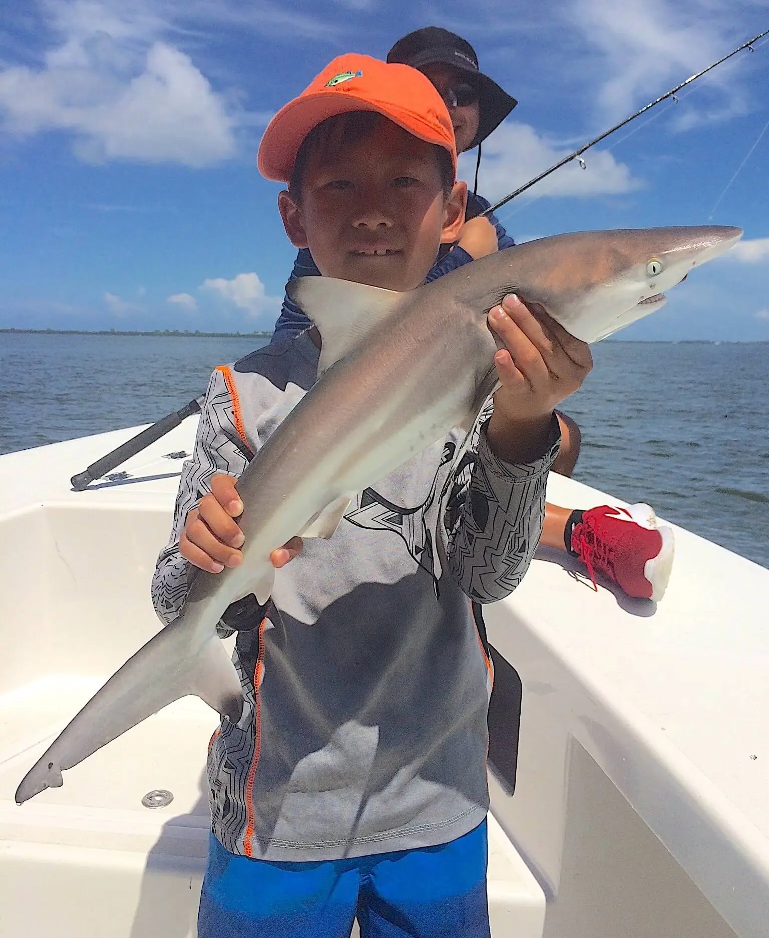 Blacktip Shark, Catch & Release, Sanibel Fishing & Captiva Fishing, Sanibel Island, Monday, July 3, 2017.