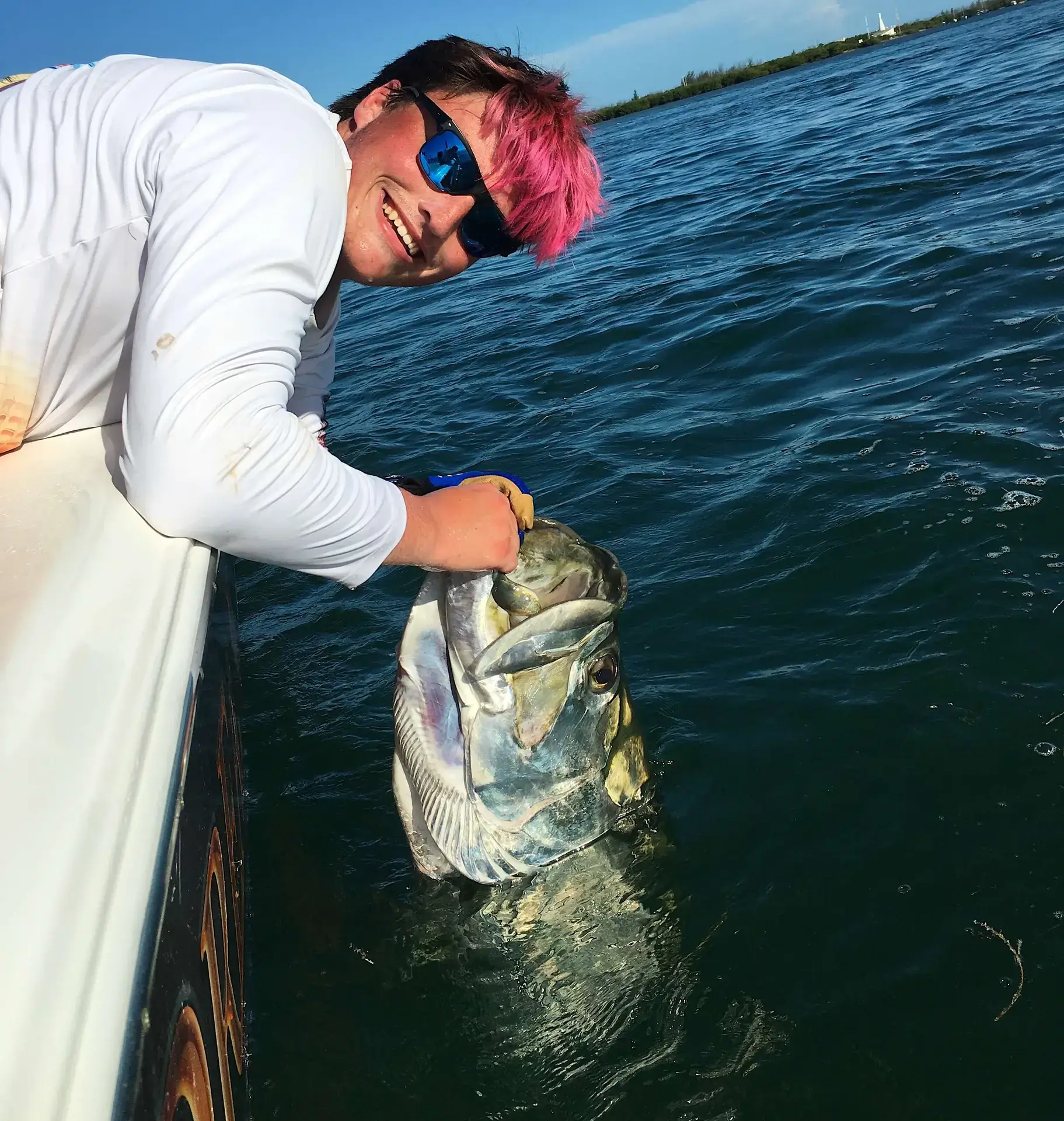 Tarpon Fishing, Catch & Release, Sanibel Fishing & Captiva Fishing, Sanibel Island, Wednesday, July 5, 2017.