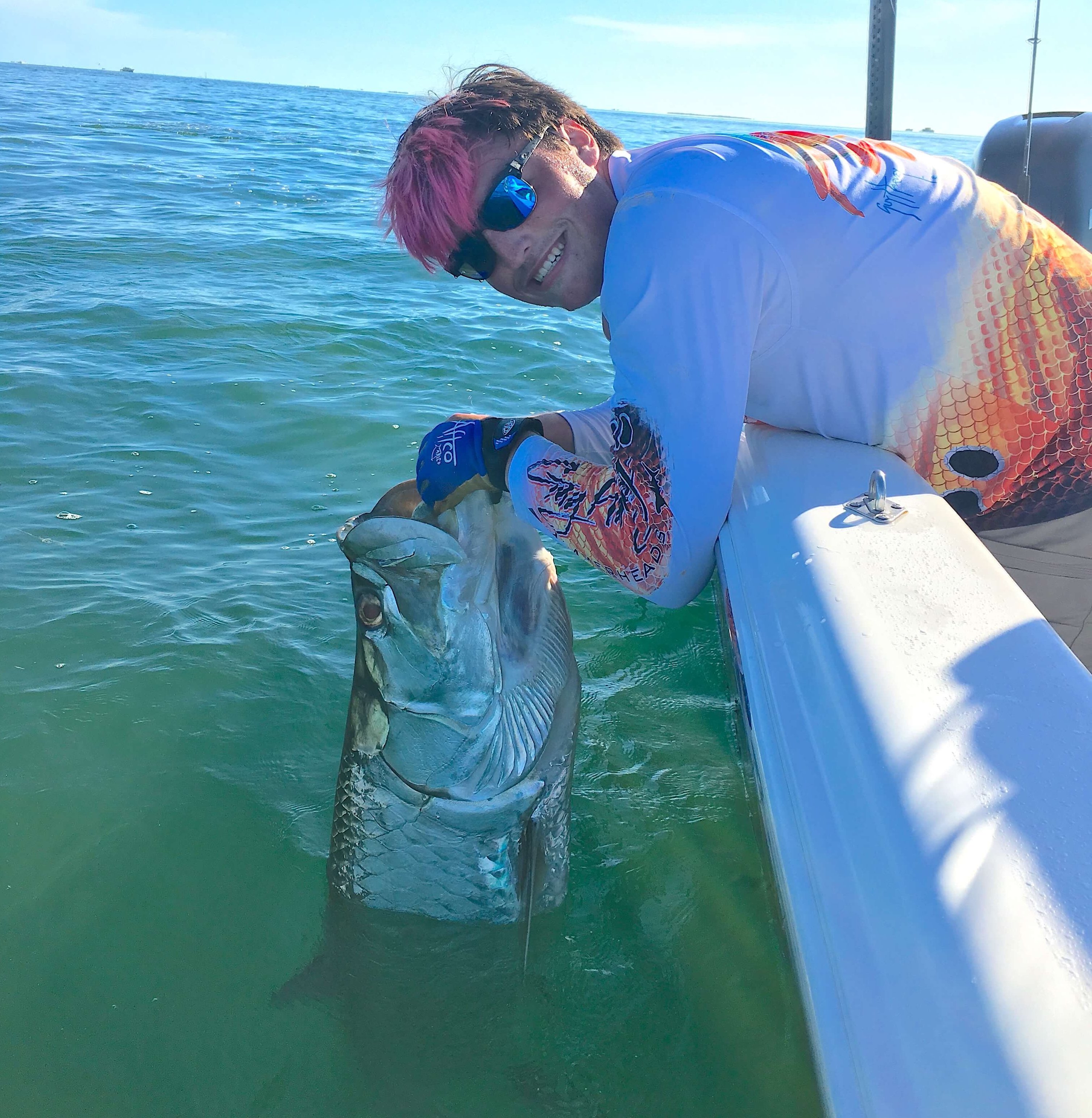 Tarpon 2, Catch & Release, Sanibel Fishing & Captiva Fishing, Sanibel Island, Wednesday, July 5, 2017.