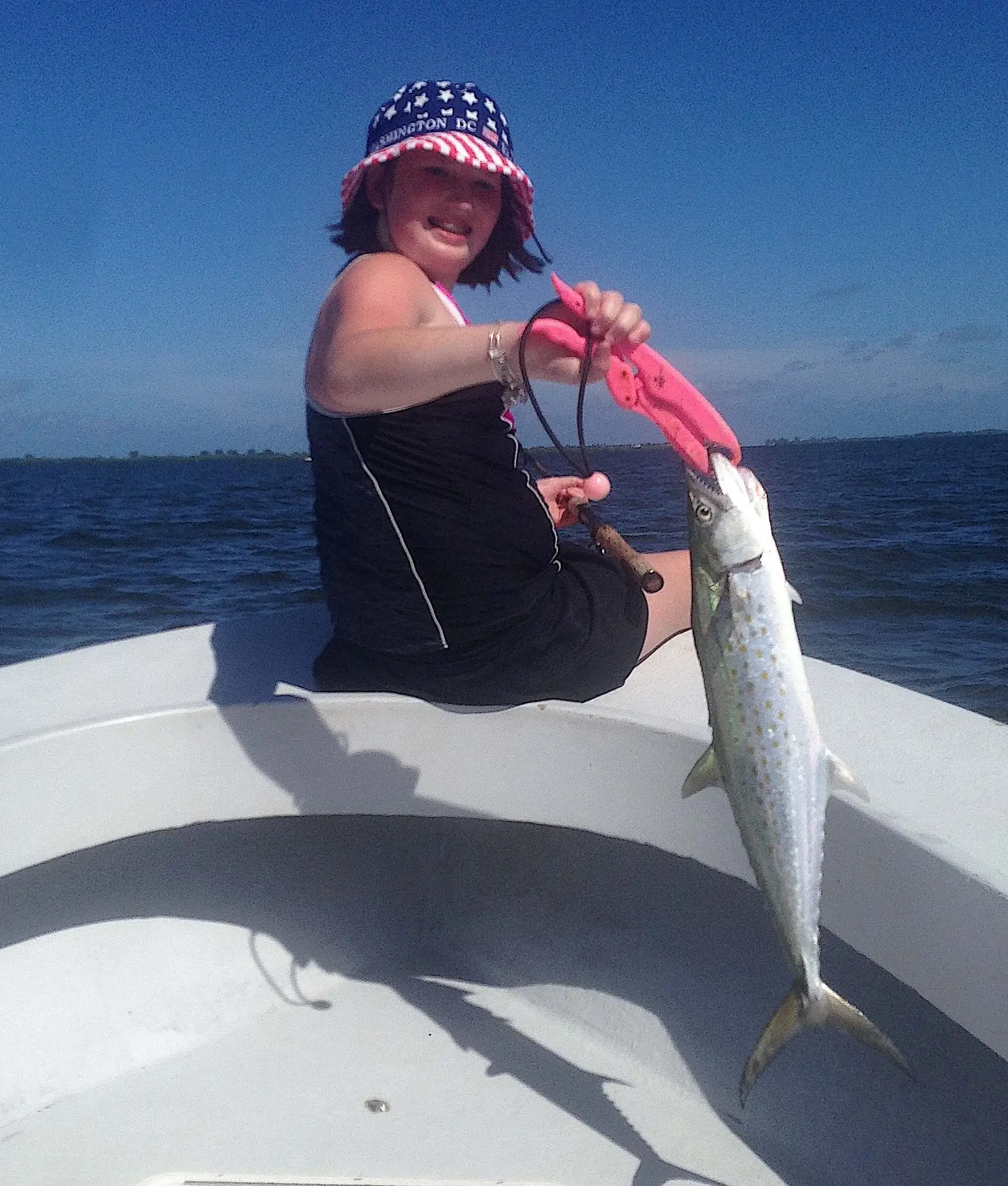 Spanish Mackerel, Catch & Release, Sanibel Fishing & Captiva Fishing, Sanibel Island, Saturday, August 12, 2017.