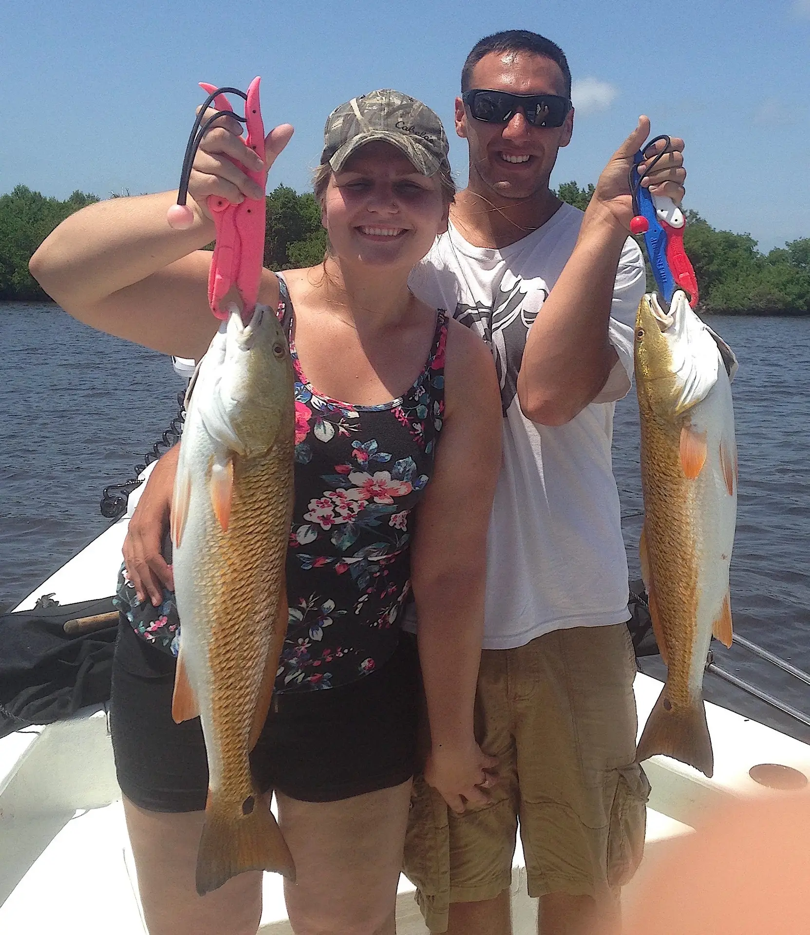 Redfish, Sanibel Fishing & Captiva Fishing, Sanibel Island, Thursday, August 31, 2017.