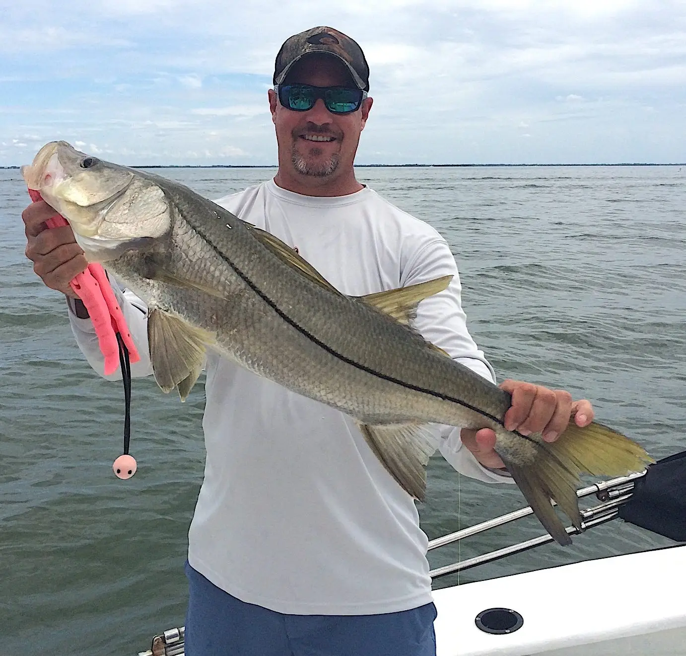 Big Snook, Sanibel Fishing & Captiva Fishing, Sanibel Island, Monday, September 4, 2017.