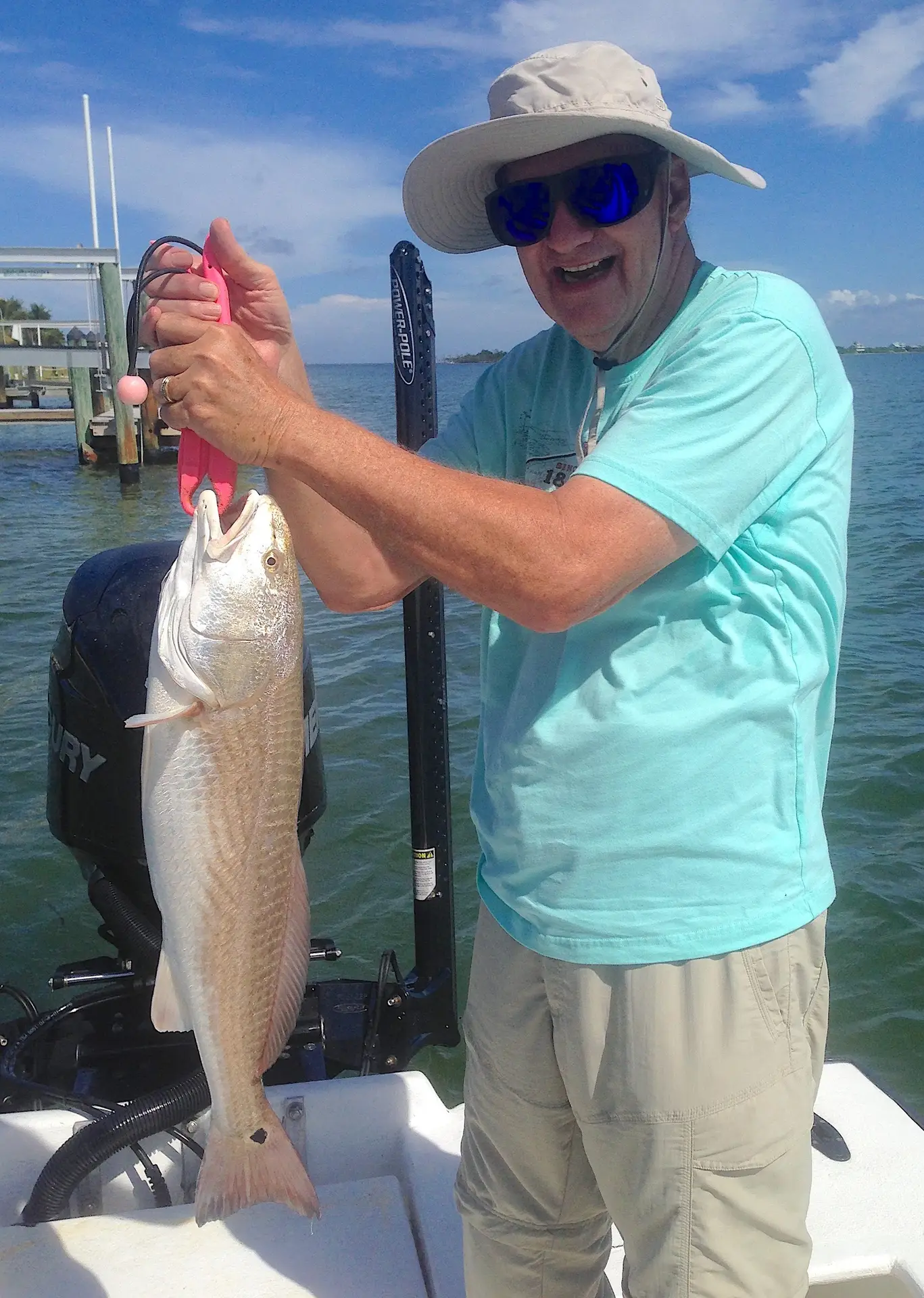 Redfish, Sanibel Fishing & Captiva Fishing, Sanibel Island, Saturday, September 23, 2017.