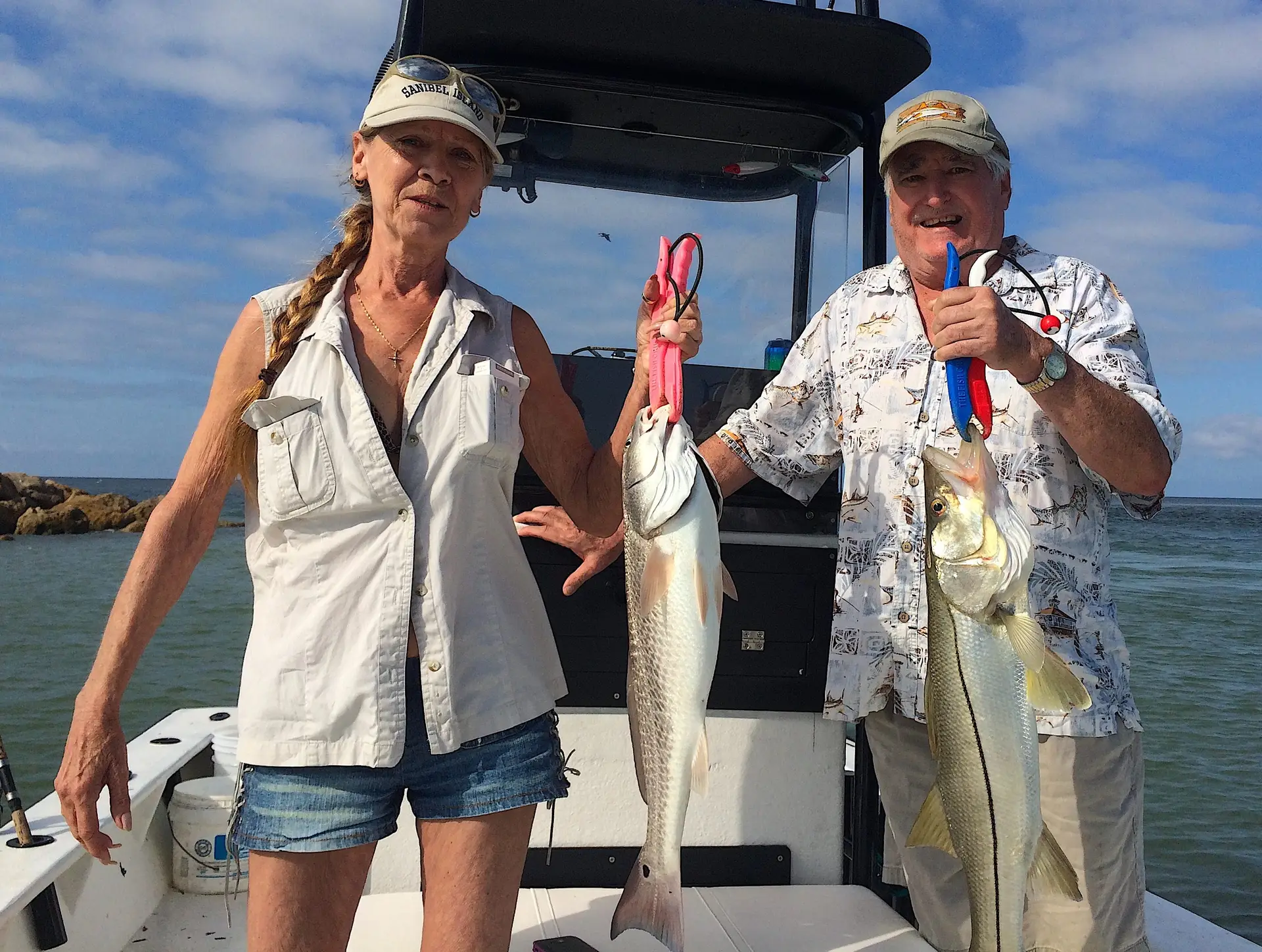 Redfish & Snook In The Passes, Sanibel Fishing & Captiva Fishing, Sanibel Island, Wednesday, September 20, 2017.