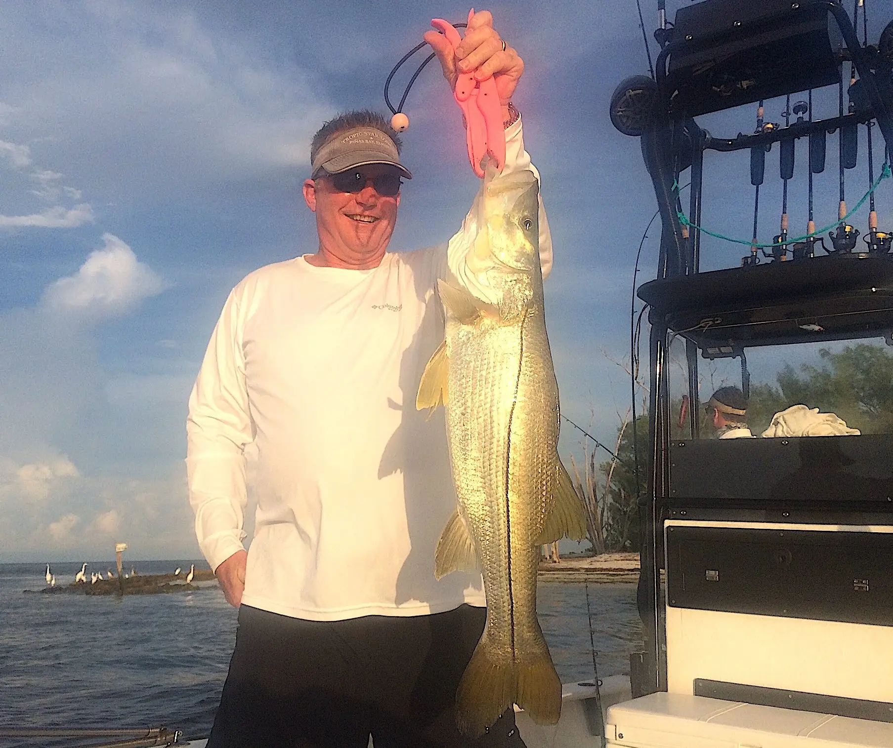 Keeping An Eye On Hurricane Irma, Snook, Redfish Pass, Sanibel Fishing & Captiva Fishing, Sanibel Island, Thursday, September 7, 2017.