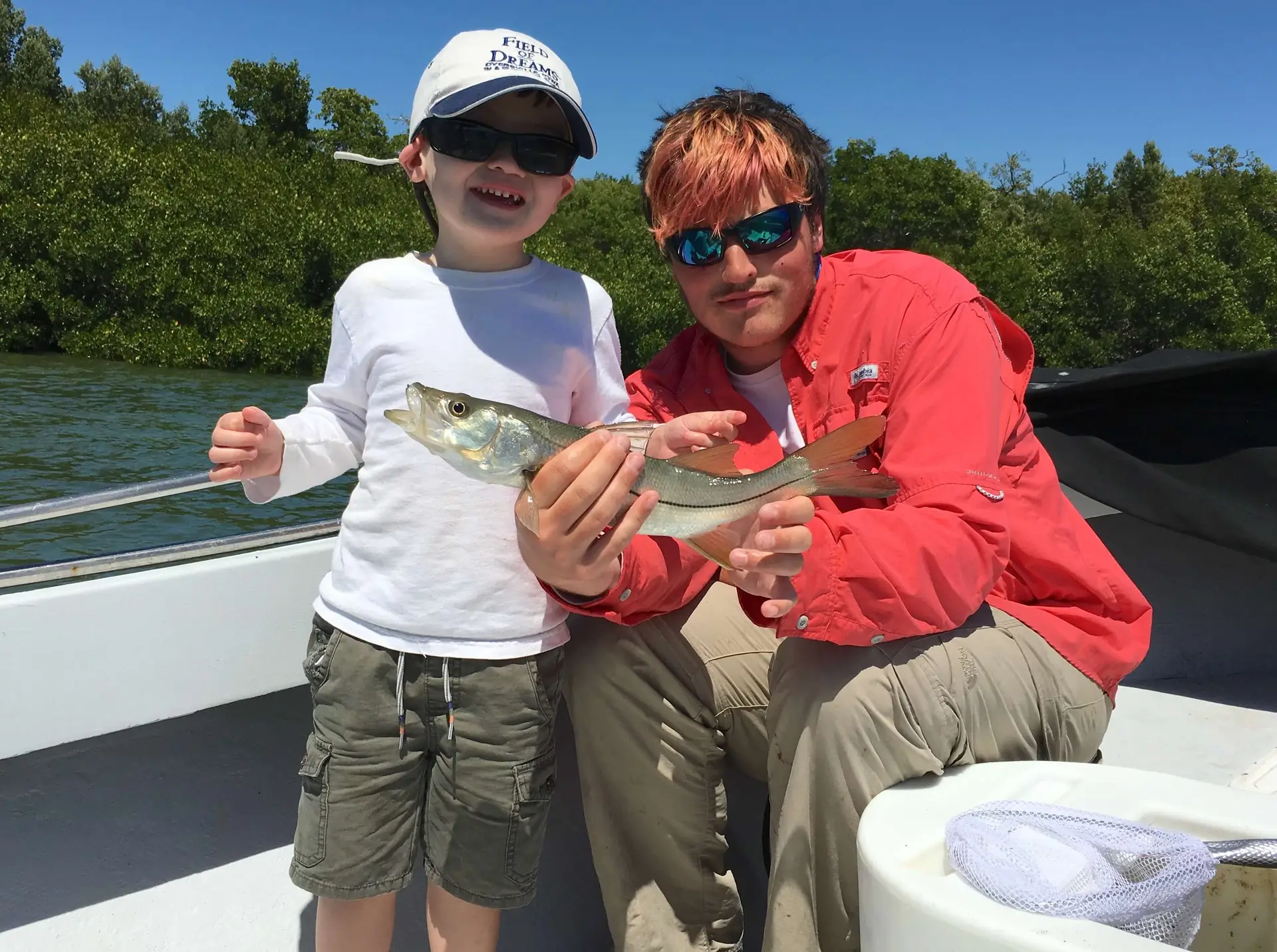 Charlie, Sam, Snook, Oyster Bars, Catch & Release, Sanibel Fishing & Captiva Fishing, Sanibel Island, Thursday, October 5, 2017.