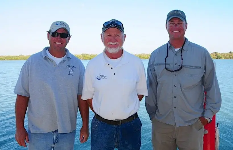 Jimmy, Jimbo & Rob, Fish For All Guide Tournament, Catch & Release, Sanibel Fishing & Captiva Fishing, Sanibel Island, Monday, October 30, 2017.