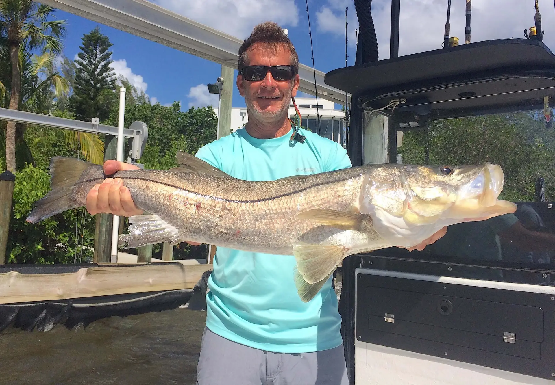Snook, Ed, Catch & Release, Sanibel Fishing & Captiva Fishing, Sanibel Island, Friday, October 6, 2017.