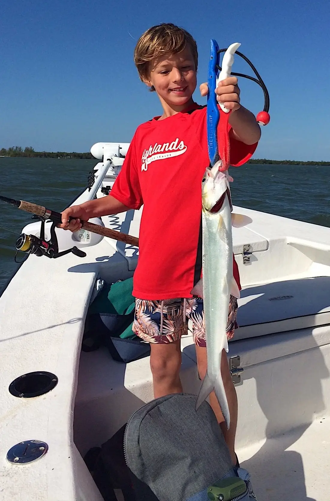Ladyfish, Kids, Smiles, Inshore, Catch & Release, Sanibel Fishing & Captiva Fishing, Sanibel Island, Monday, November 20, 2017.