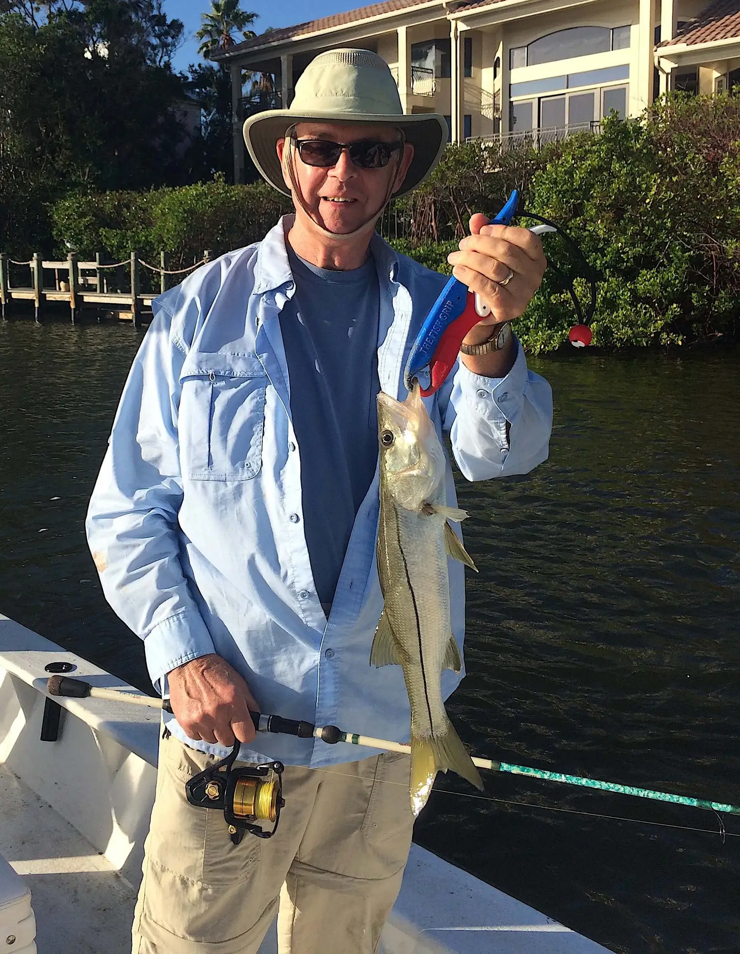 Snook, Blind Pass, Catch & Release, Sanibel Fishing & Captiva Fishing, Sanibel Island, Wednesday, November 29, 2017.