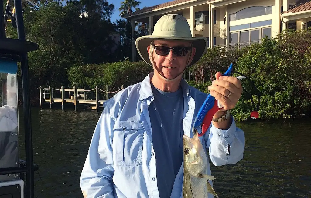 Snook, Catch & Release, Sanibel Fishing & Captiva Fishing, Sanibel Island, Wednesday, November 29, 2017.