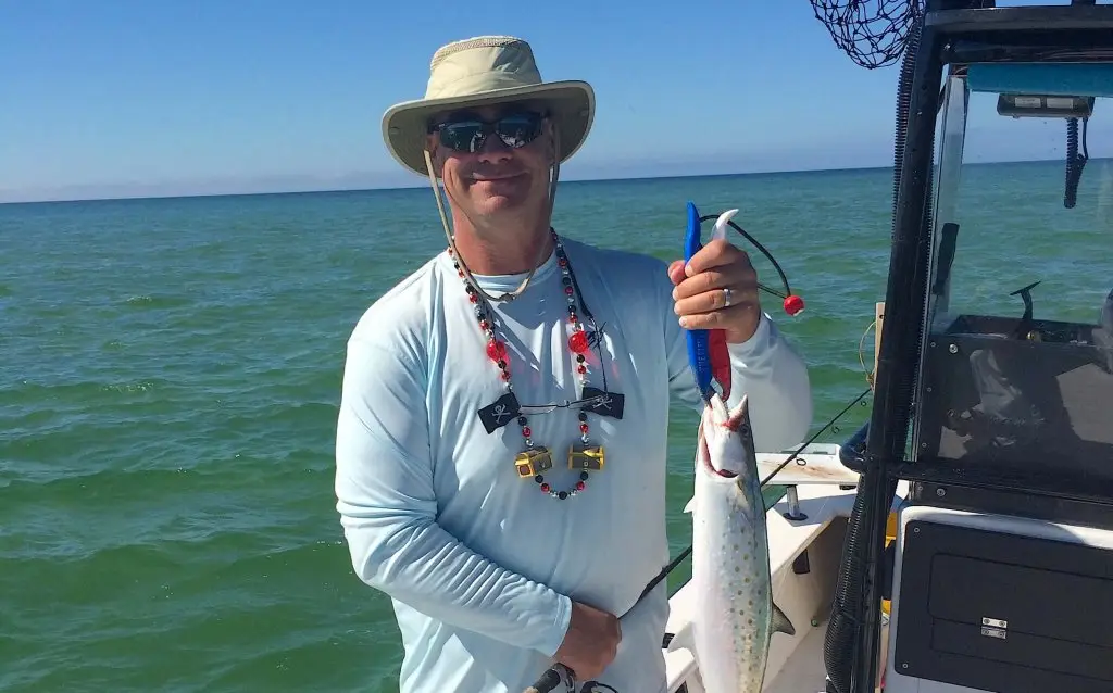 Spanish Mackerel, Inshore, Catch & Release, Sanibel Fishing & Captiva Fishing, Sanibel Island, Friday, November 17, 2017.
