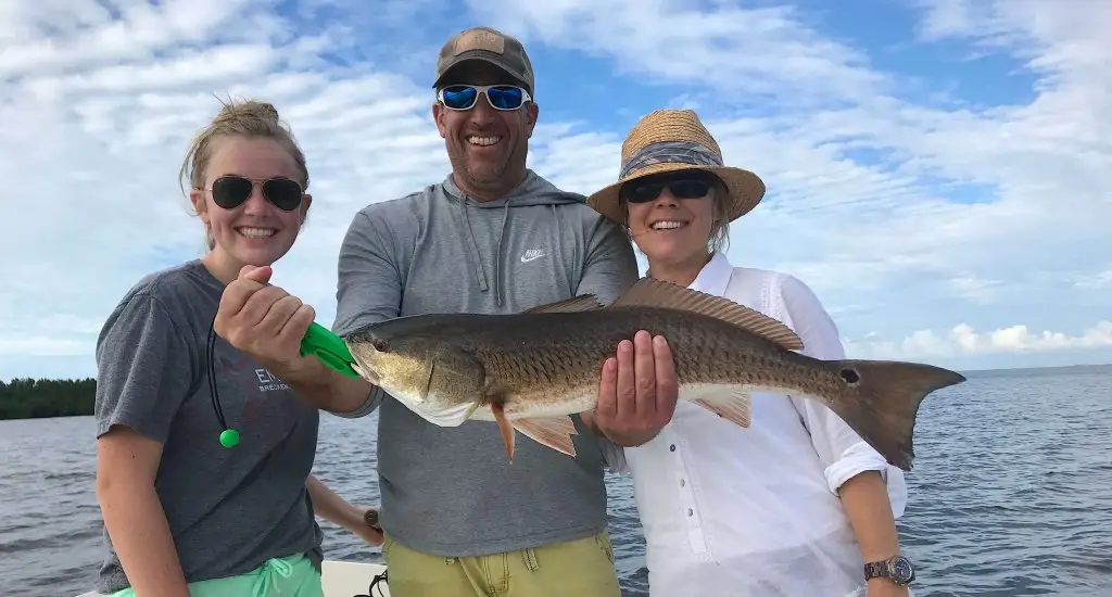 Redfish And Turkey, Thanksgiving Fishing, Catch & Release, Sanibel Fishing & Captiva Fishing, Sanibel Island, Thursday, November 23, 2017.