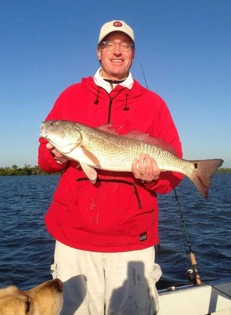 Tim, Redfish, Catch & Release, Sanibel Fishing & Captiva Fishing, Sanibel Island, Wednesday, November 22, 2017. Thanksgiving 2014.