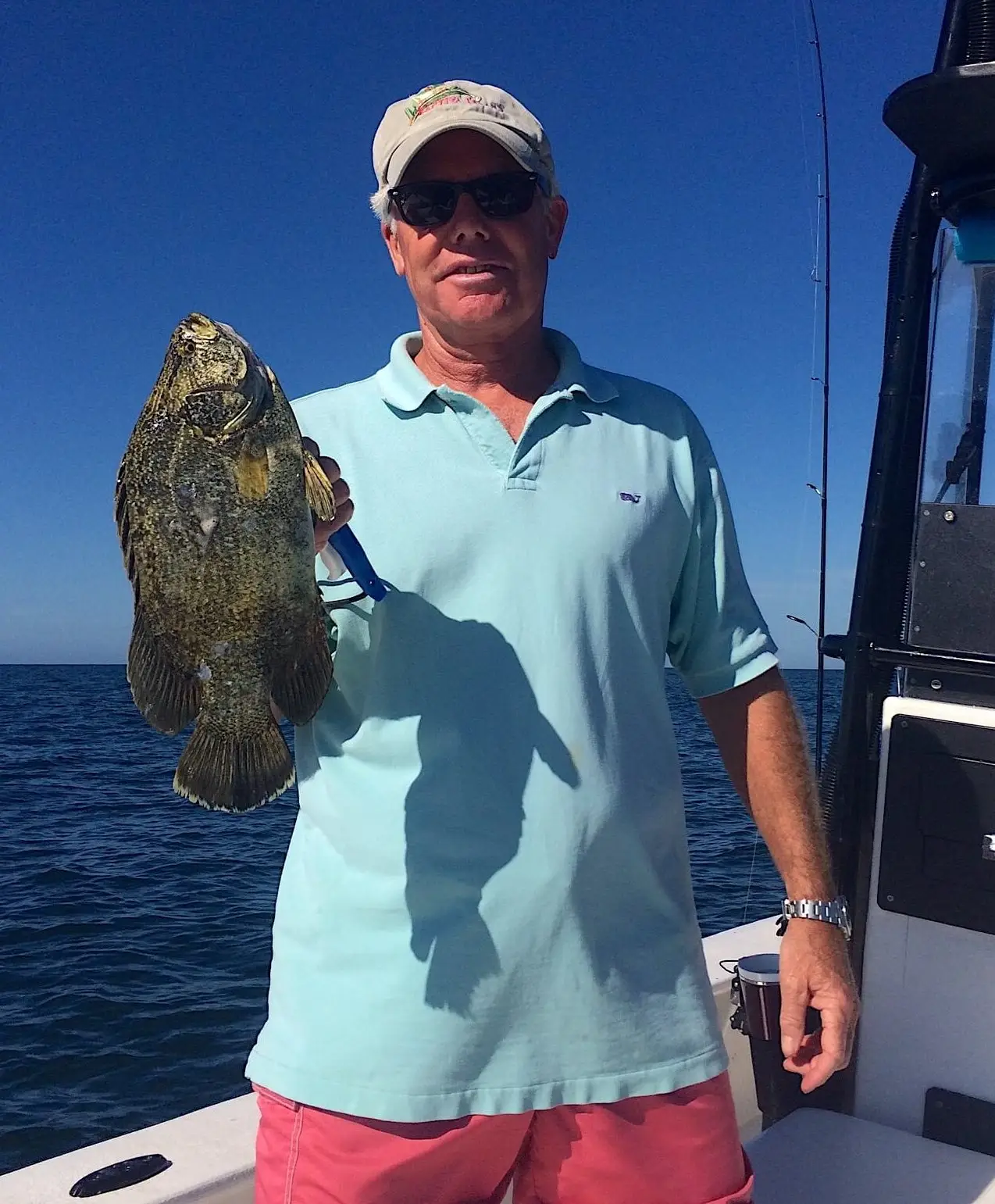 Tripletail, Chuck, Catch & Release, Sanibel Fishing & Captiva Fishing, Sanibel Island, Monday, November 6, 2017.