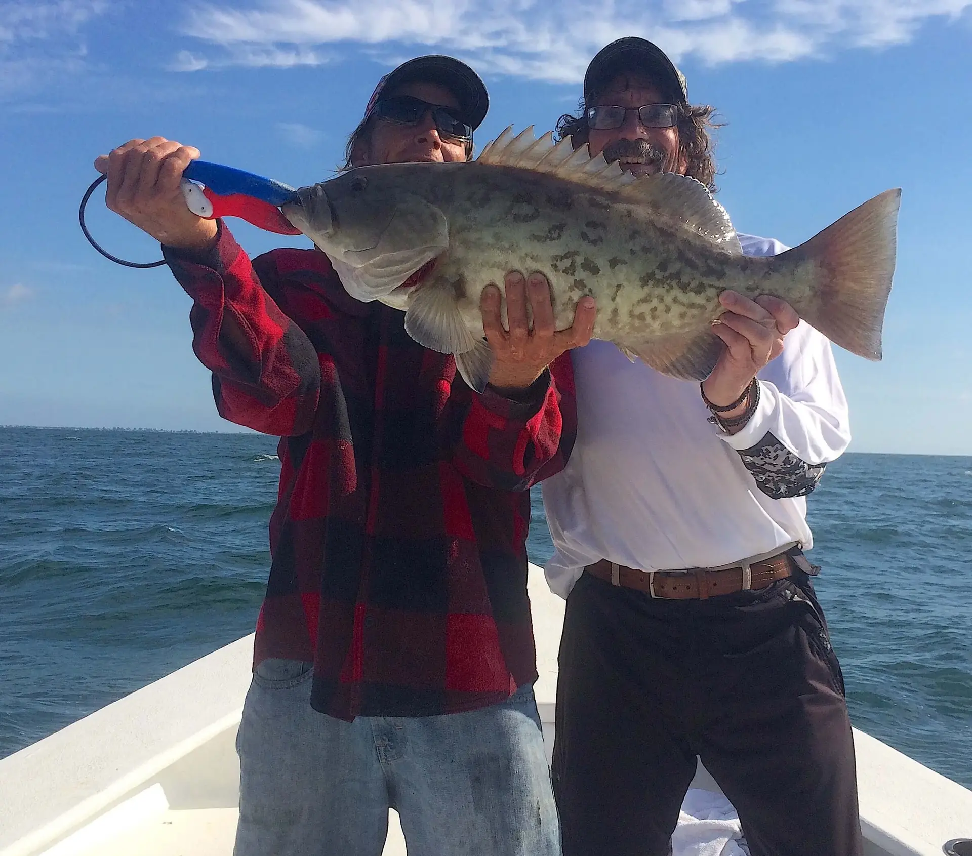 Grouper, Patrick Joey, Sanibel Fishing & Captiva Fishing, Sanibel Island, Friday, December 29, 2017.