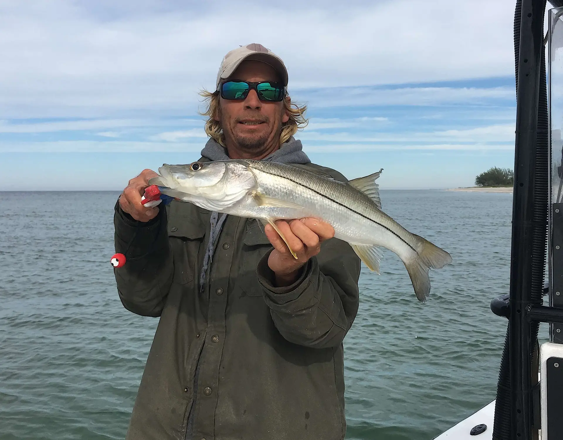 Snook, Flats, Tide Change, Catch & Release, Sanibel Fishing & Captiva Fishing, Sanibel Island, Saturday, December 2, 2017.
