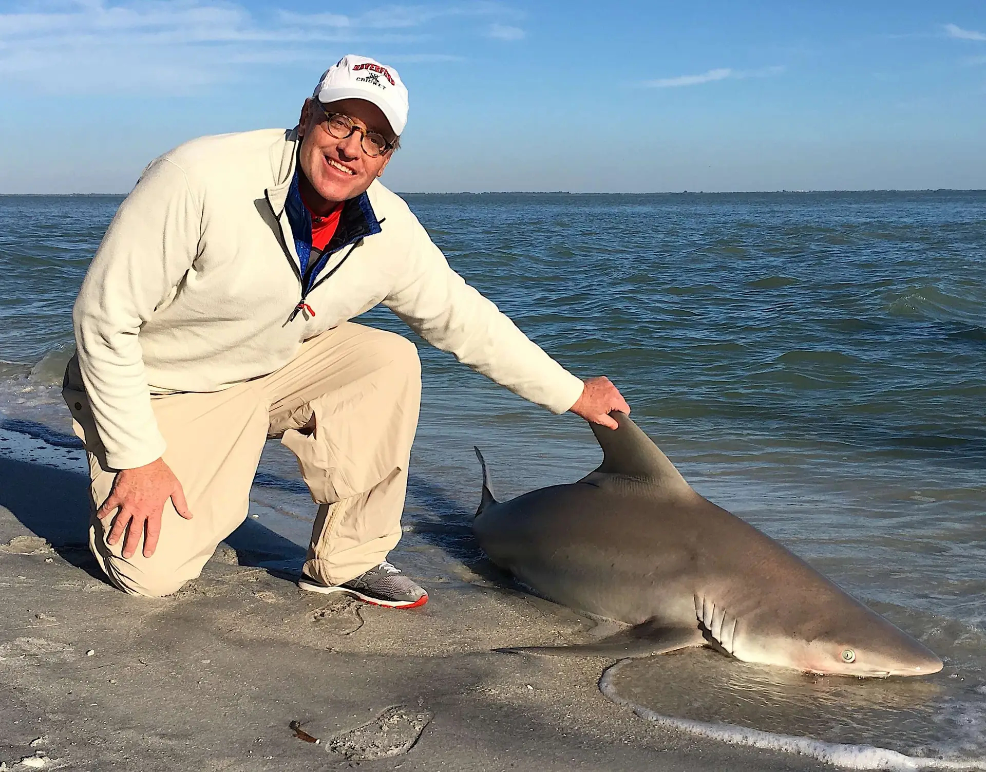 Sandbar Shark Fishing, Redfish Pass, Catch & Release, Sanibel Fishing & Captiva Fishing, Sanibel Island, Wednesday, December 13, 2017.