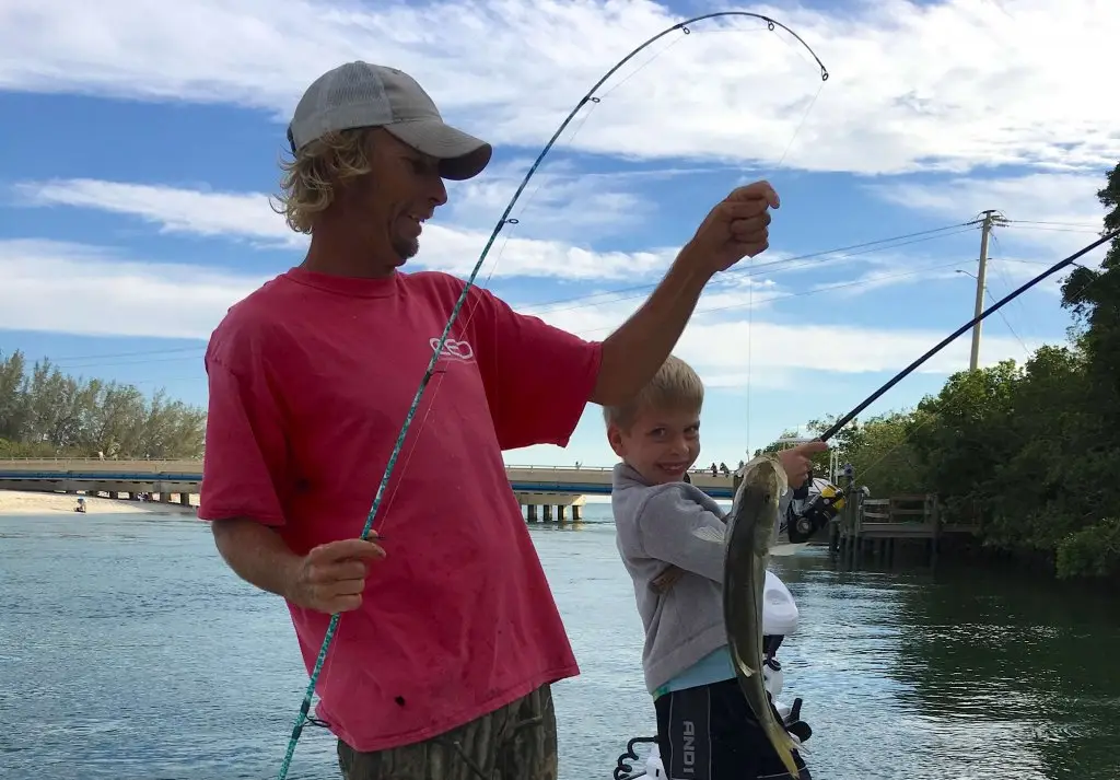 Snook Fishing, Blind Pass, Tide Change, Catch & Release, Sanibel Fishing & Captiva Fishing, Sanibel Island, Saturday, December 2, 2017.