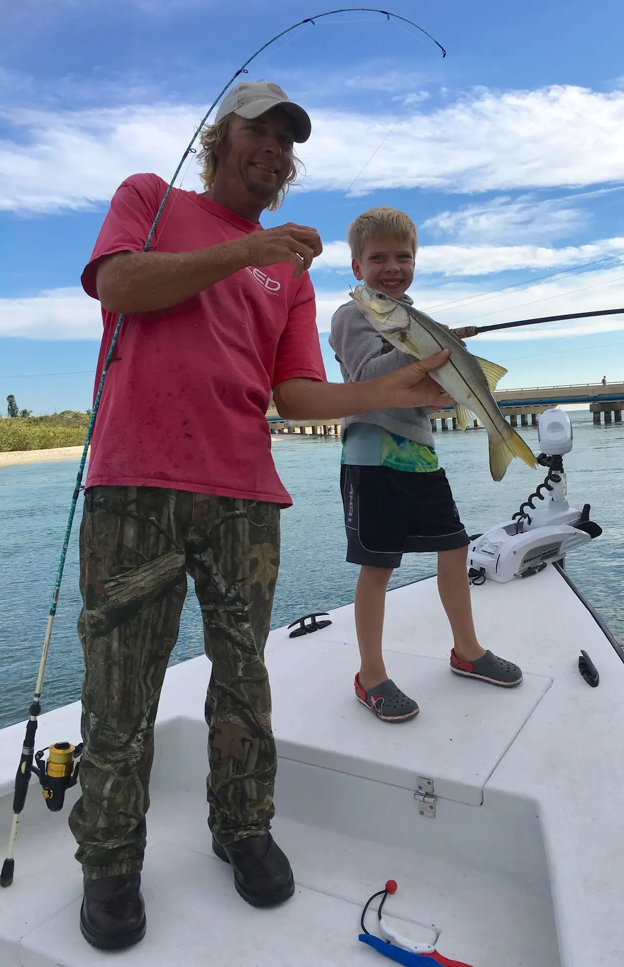 Snook Fishing, Blind Pass, Catch & Release, Sanibel Fishing & Captiva Fishing, Sanibel Island, Friday, December 2, 2017.