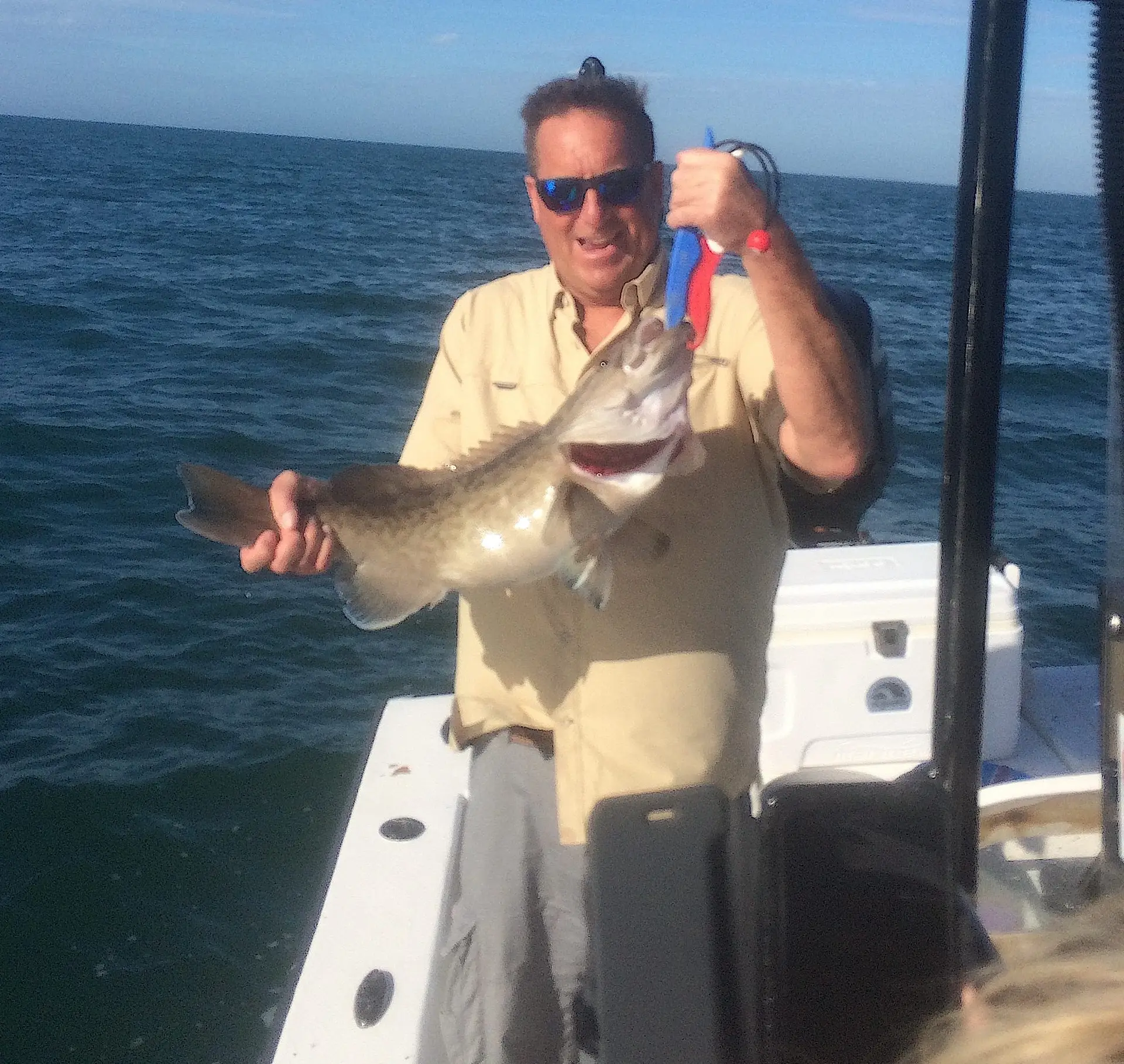 Grouper, Structure, Catch & Release, Sanibel Fishing & Captiva Fishing, Sanibel Island, Saturday, January 27, 2018.