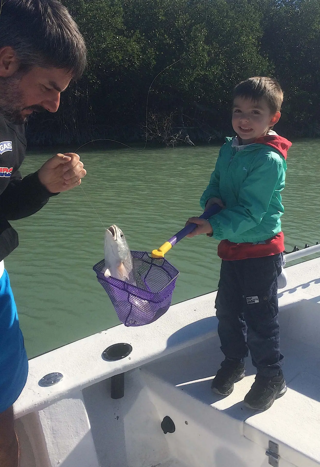 Redfish, Still Cold, Hiding In The Mangroves, Catch & Release, Sanibel Fishing & Captiva Fishing, Sanibel Island, Sunday, January 7, 2018.