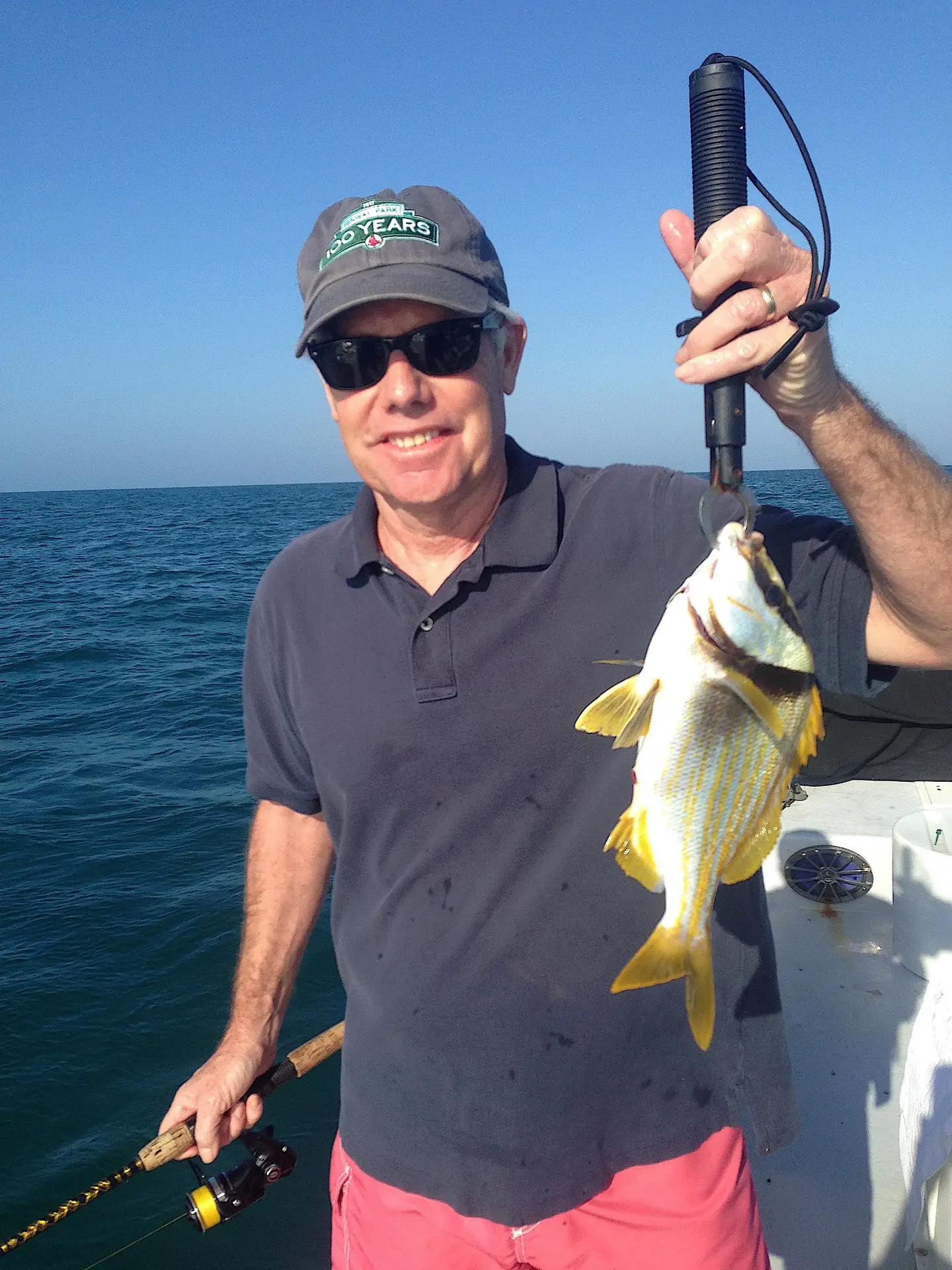Porkfish, Chuck, Offshore, Catch & Release, Sanibel Fishing & Captiva Fishing, Sanibel Island, Tuesday, February 6, 2018.
