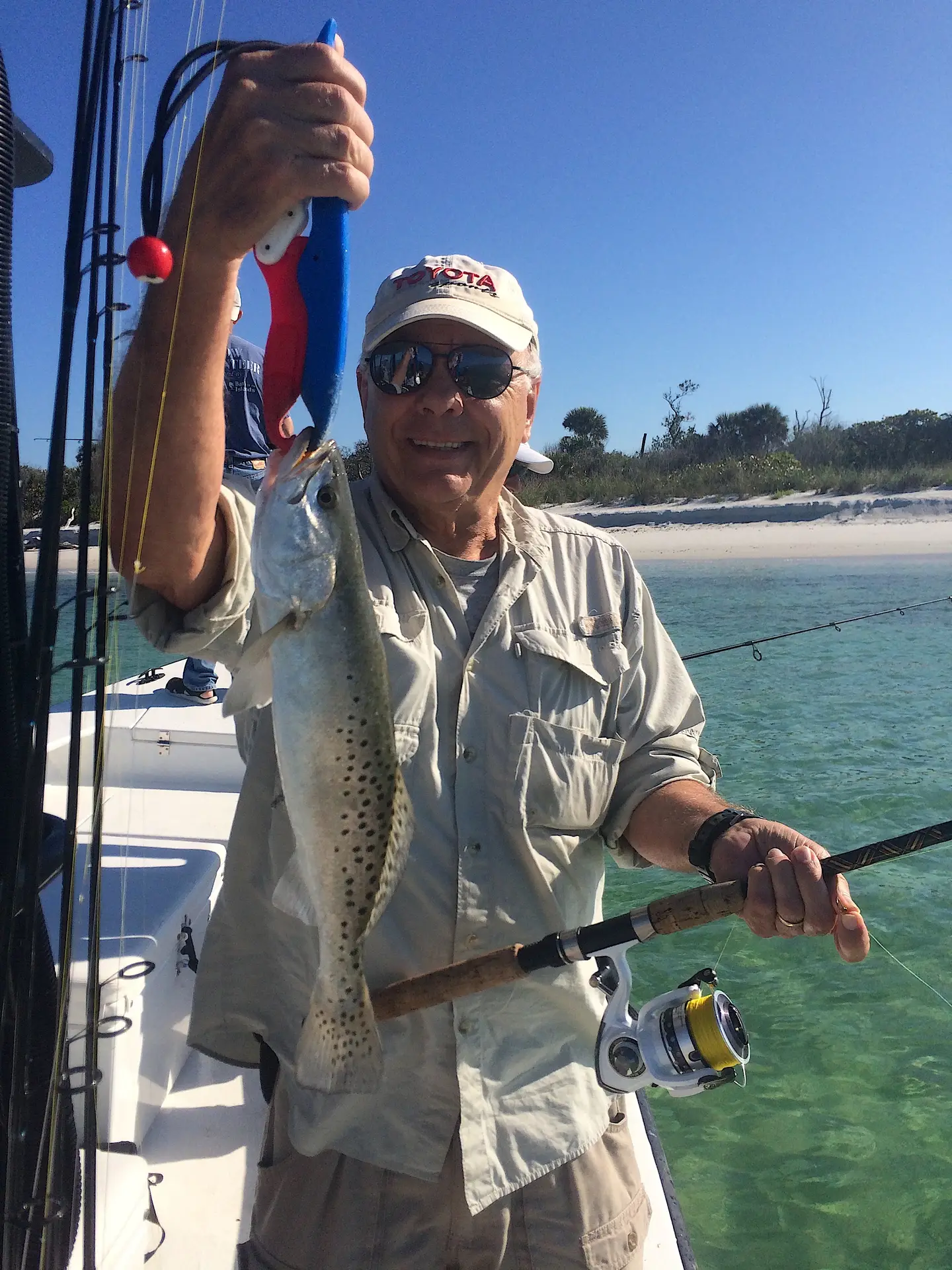 SeaTrout, Grass Beds & Oyster Bars, Catch & Release, Sanibel Fishing & Captiva Fishing, Sanibel Island, Friday, February 16, 2018.