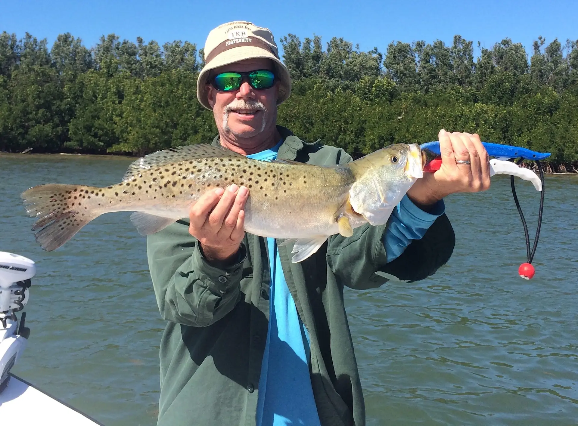 SeaTrout, Grass Beds & Oyster Bars, Catch & Release, Sanibel Island Fishing Charters & Captiva Island Fishing Charters, Sanibel Island, Tuesday, February 20, 2018.