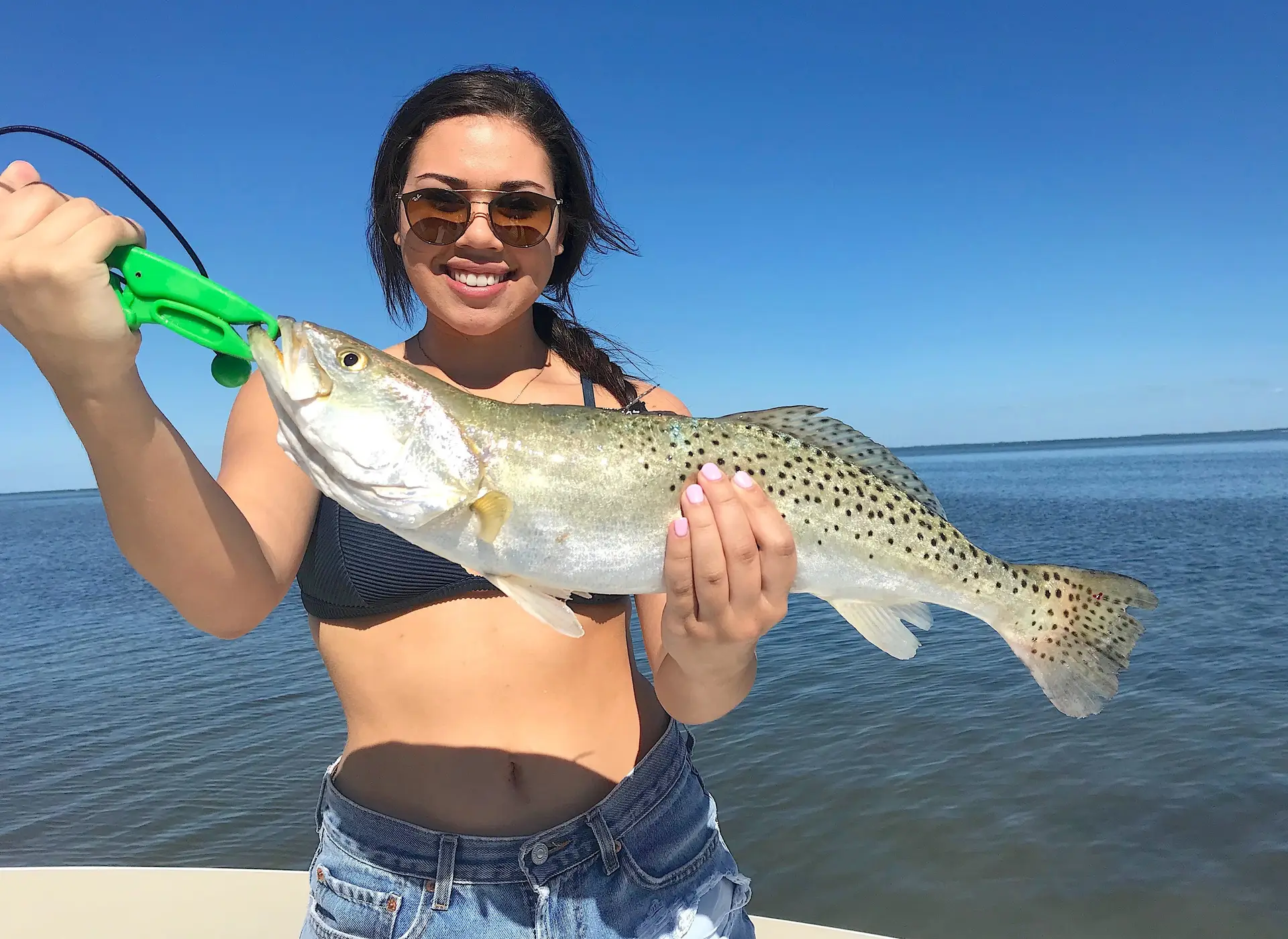 SeaTrout, Grass Beds & Oyster Bars, Catch & Release, Sanibel Fishing & Captiva Fishing, Sanibel Island, Sunday, February 18, 2018.