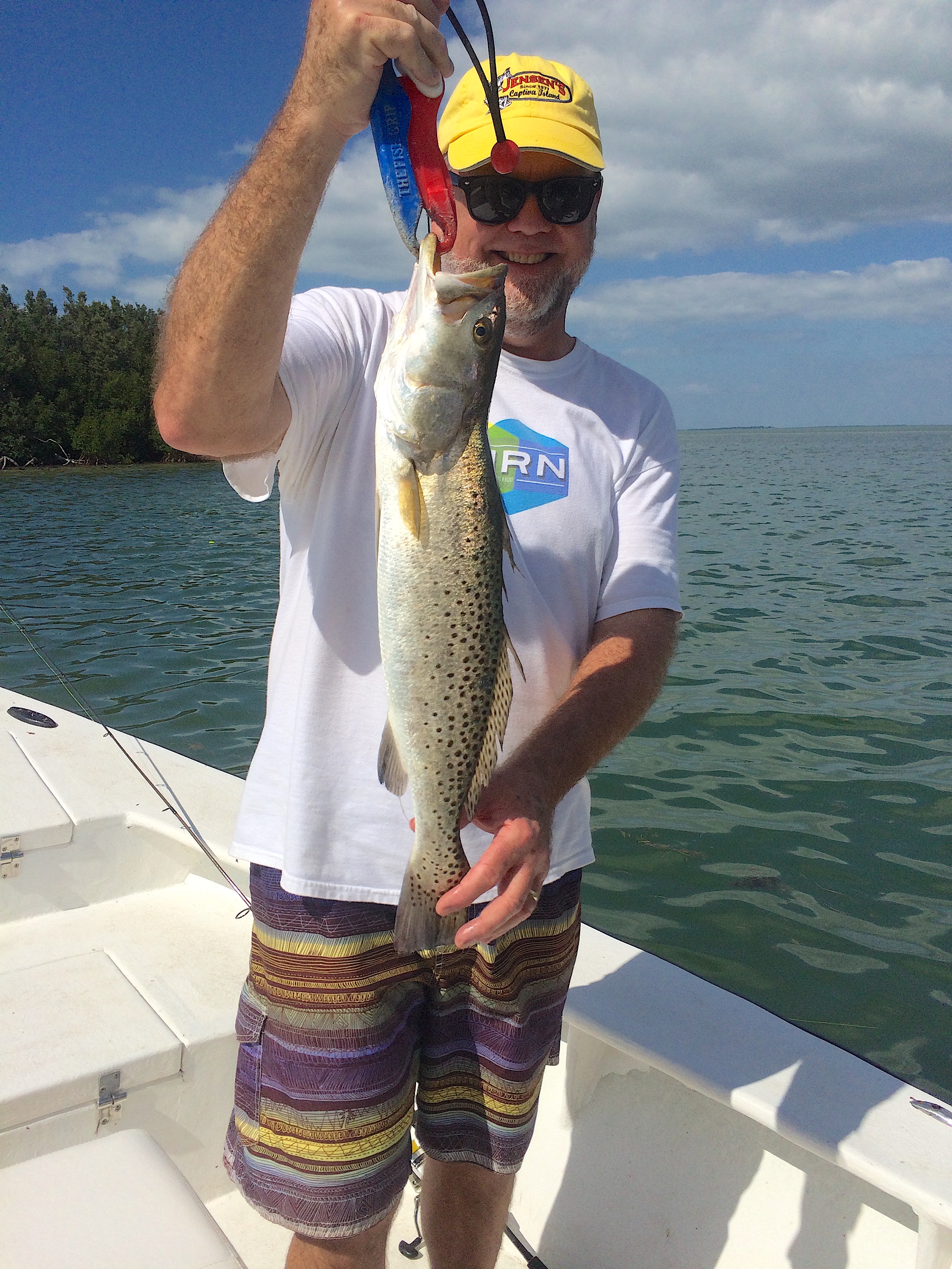 SeaTrout, Grass Beds & Oyster Bars, Catch & Release, Sanibel Island Fishing Charters & Captiva Island Fishing Charters, Sanibel Island, Saturday, February 24, 2018.