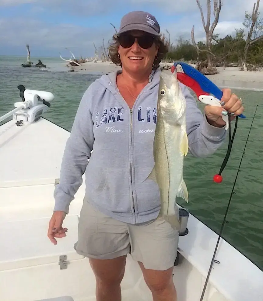 Snook, Redfish Pass, Catch & Release, Sanibel Fishing & Captiva Fishing, Sanibel Island, Thursday, February 15, 2018.