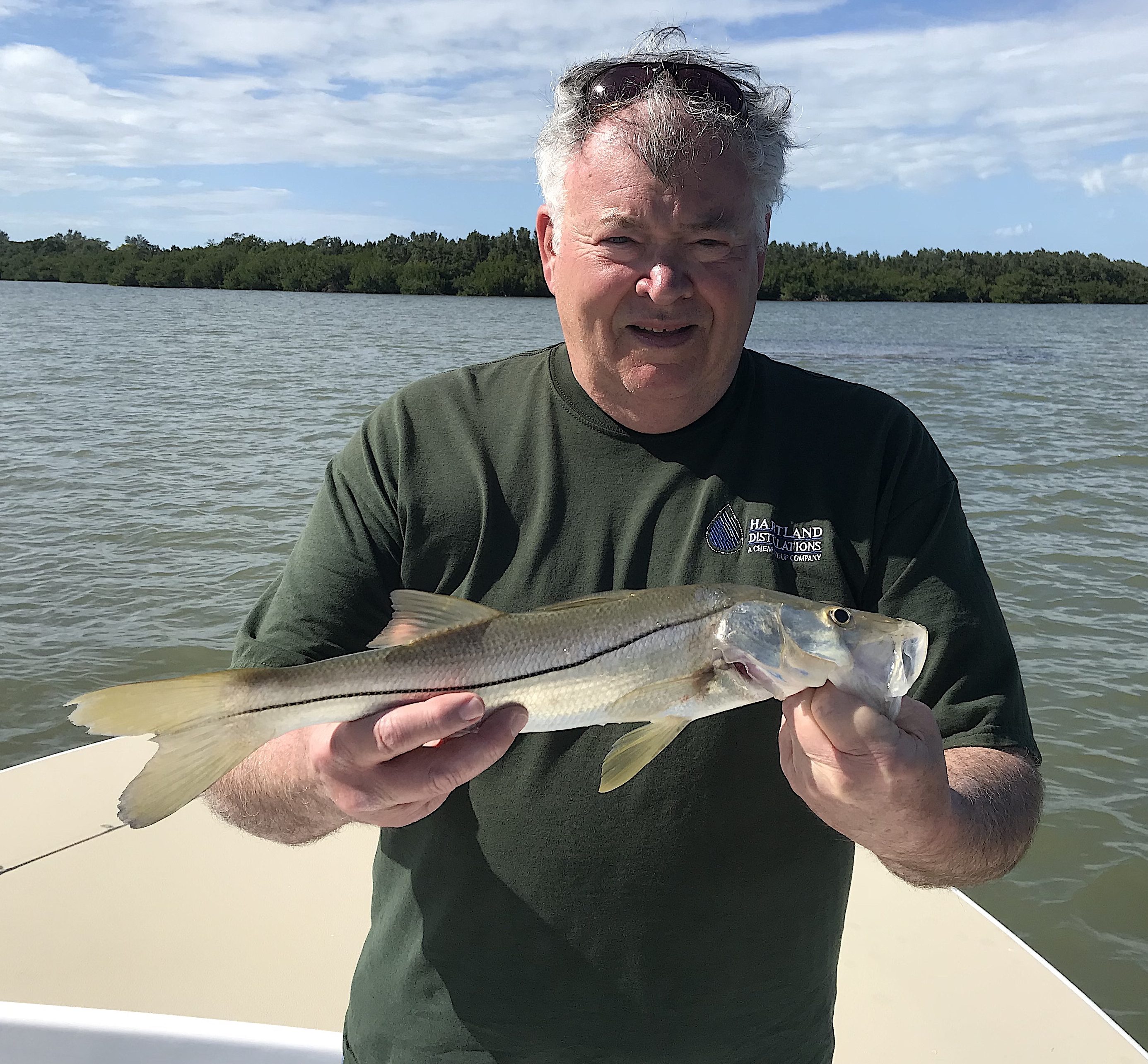 Small Snook, Catch & Release, Sanibel Island Fishing Charters & Captiva Island Fishing Charters, Sanibel Island, Friday, February 23, 2018.