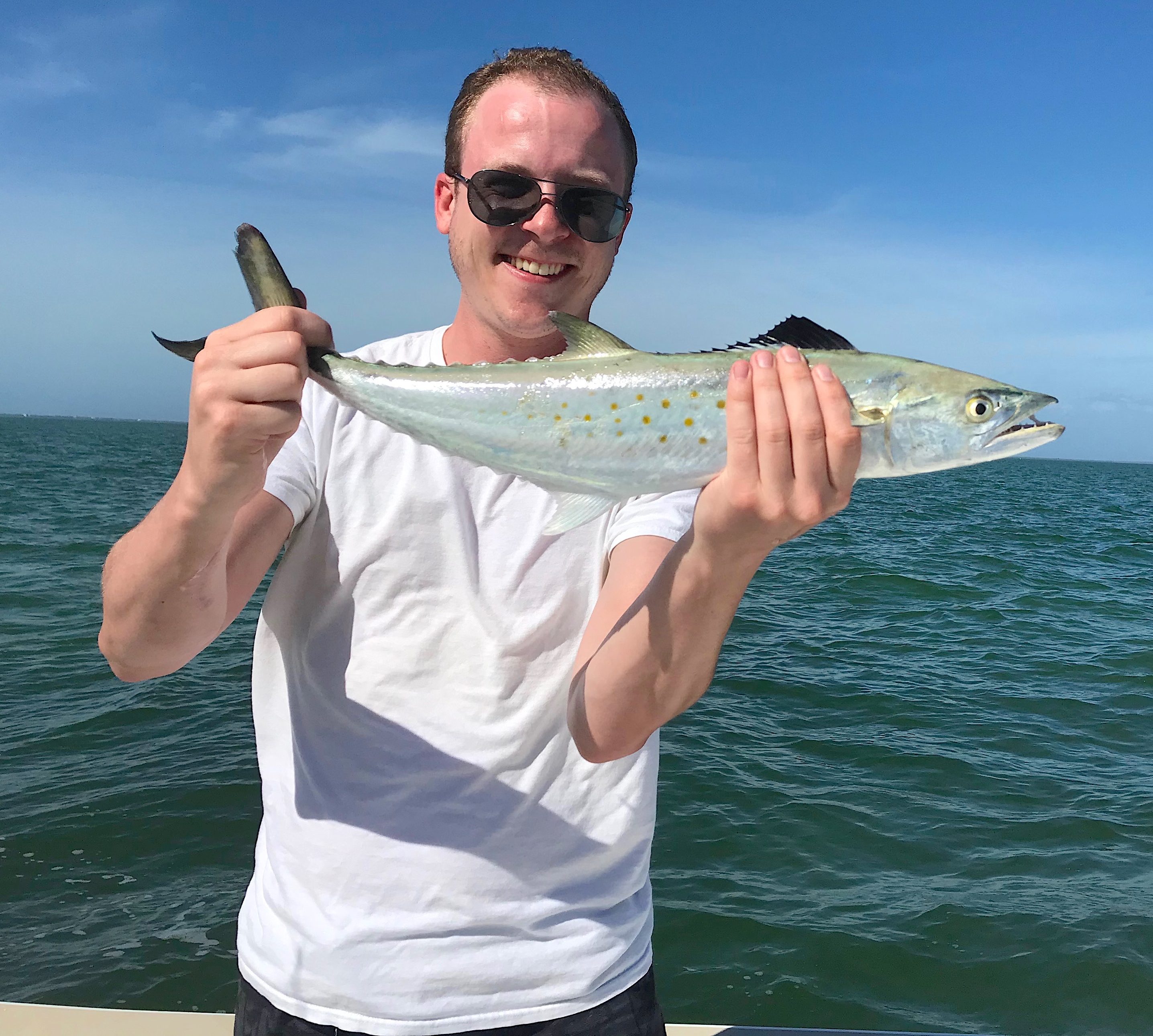 Spanish Mackerel, Inshore, Catch & Release, Sanibel Fishing & Captiva Fishing, Sanibel Island, Tuesday, February 13, 2018.