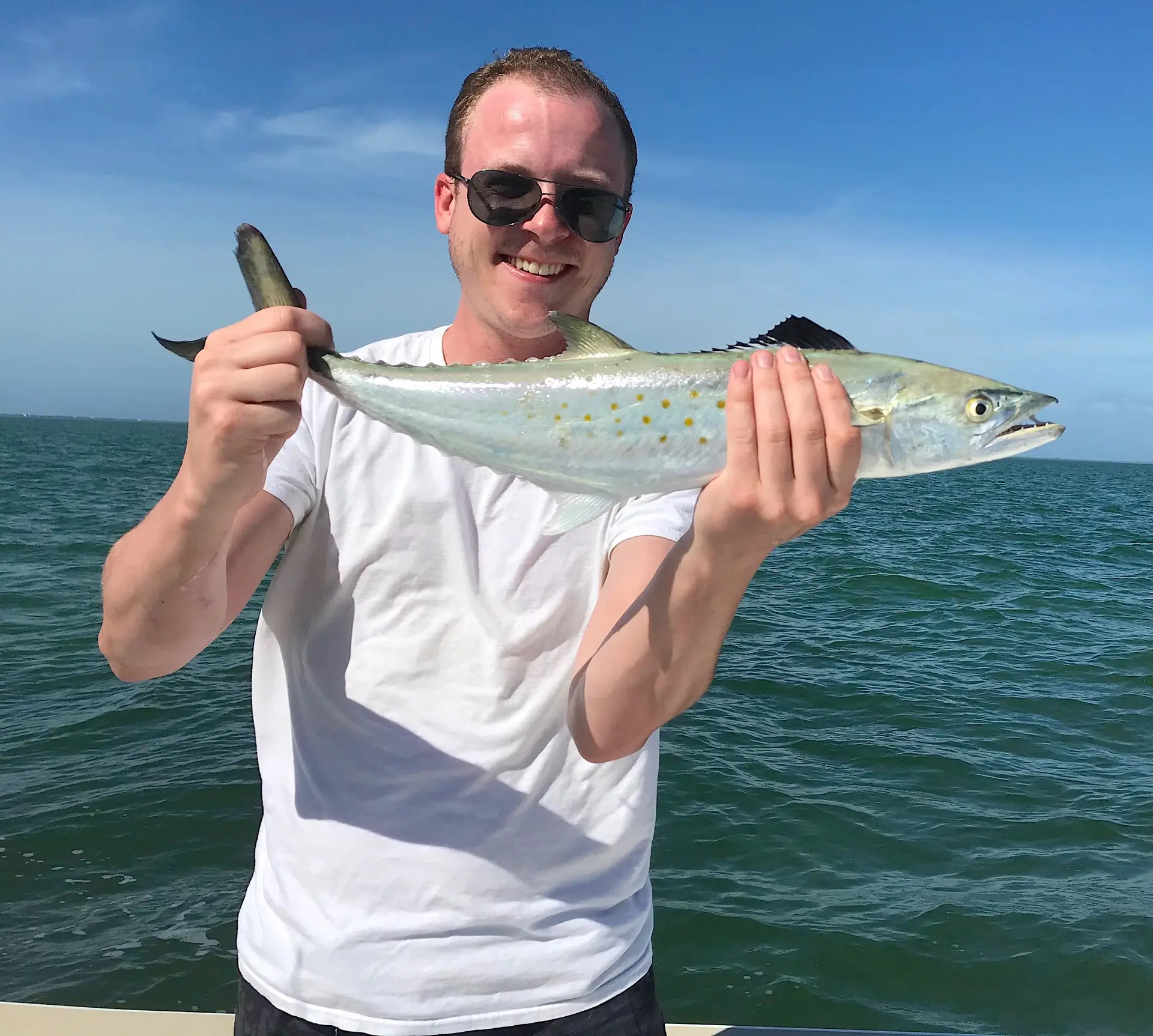 Spanish Mackerel, Inshore, Catch & Release, Sanibel Fishing & Captiva Fishing, Sanibel Island, Tuesday, February 13, 2018.