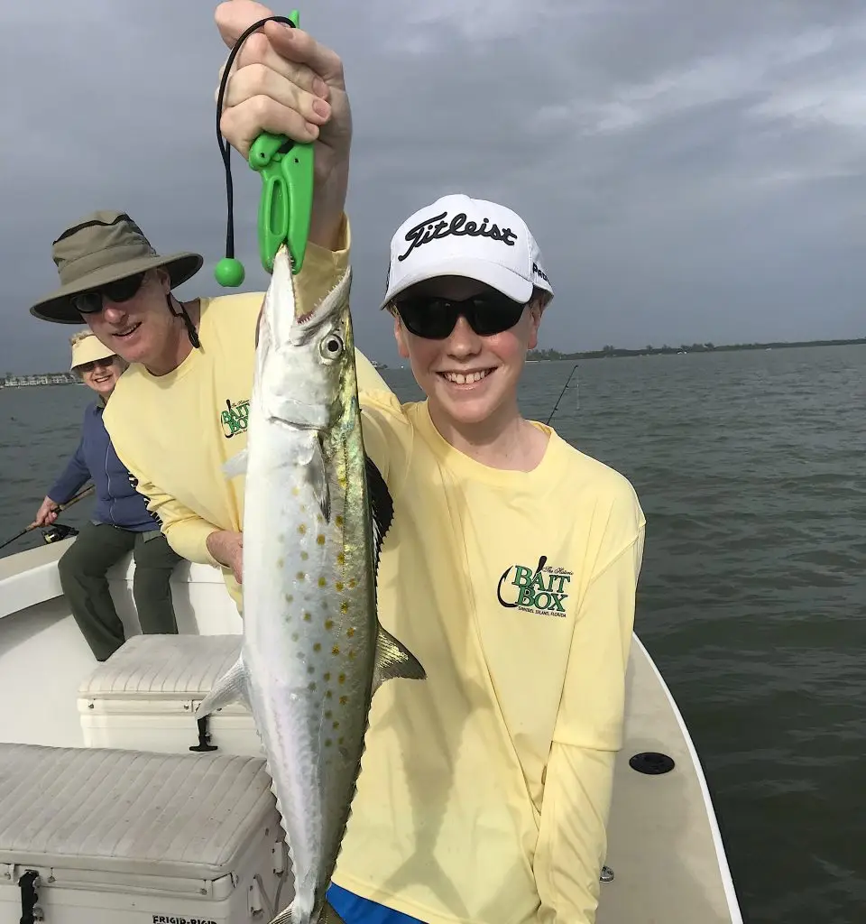 Spanish Mackerel, Inshore, Grass Beds, Catch & Release, Sanibel Island Fishing Charters & Captiva Island Fishing Charters, Sanibel Island, Tuesday, February 27, 2018.