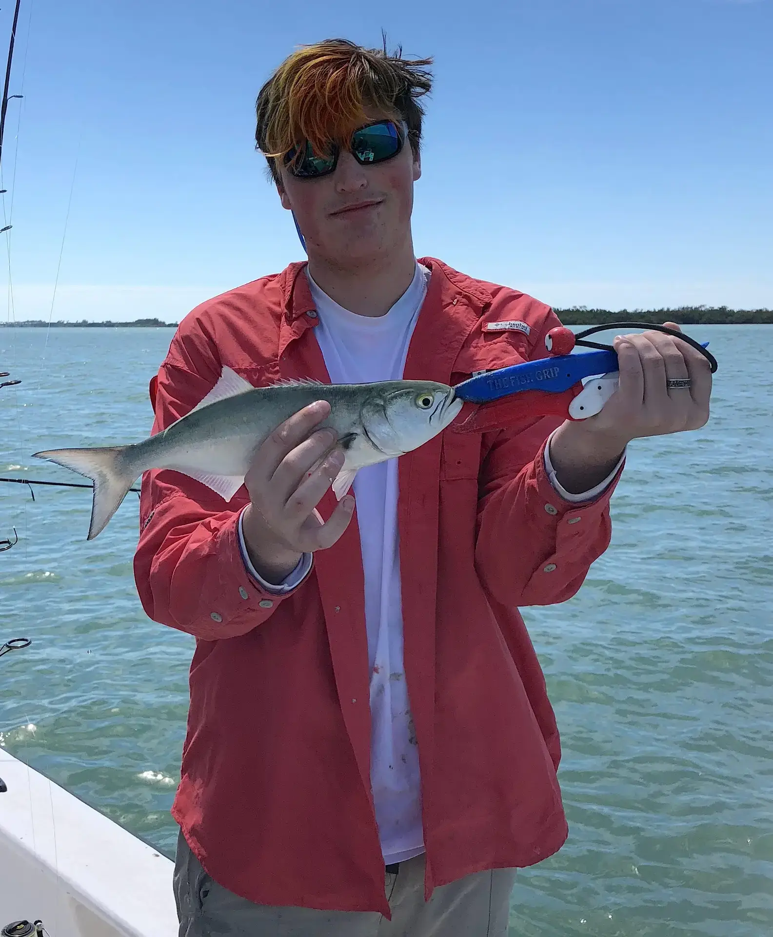 Windy, Bluefish, Catch & Release, Sanibel Island Fishing Charters & Captiva Island Fishing Charters, Sanibel Island, Monday, March 12, 2018.