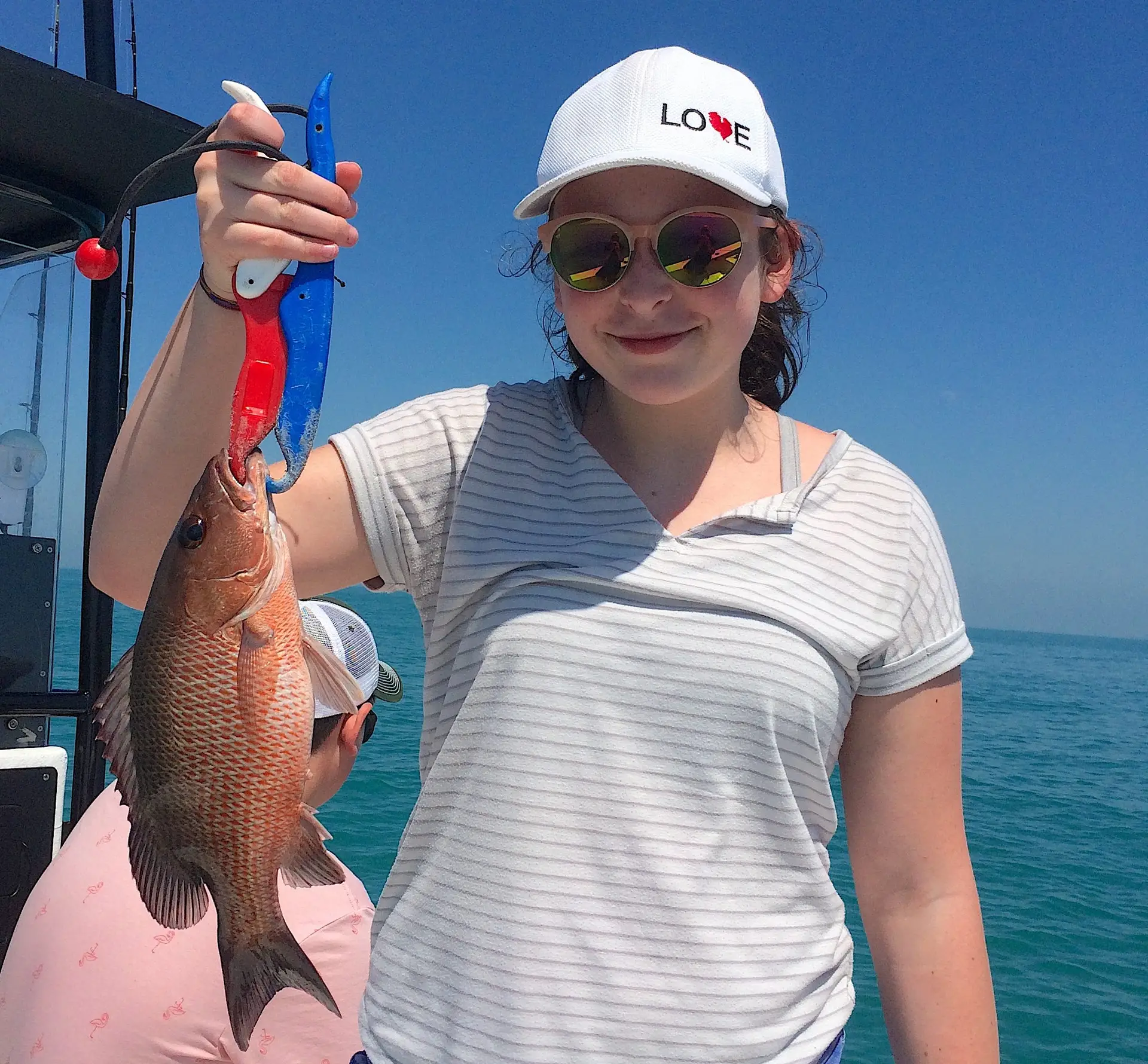 Snapper, Catch & Release, Sanibel Island Fishing Charters & Captiva Island Fishing Charters, Sanibel Island, Saturday, March 31, 2018.