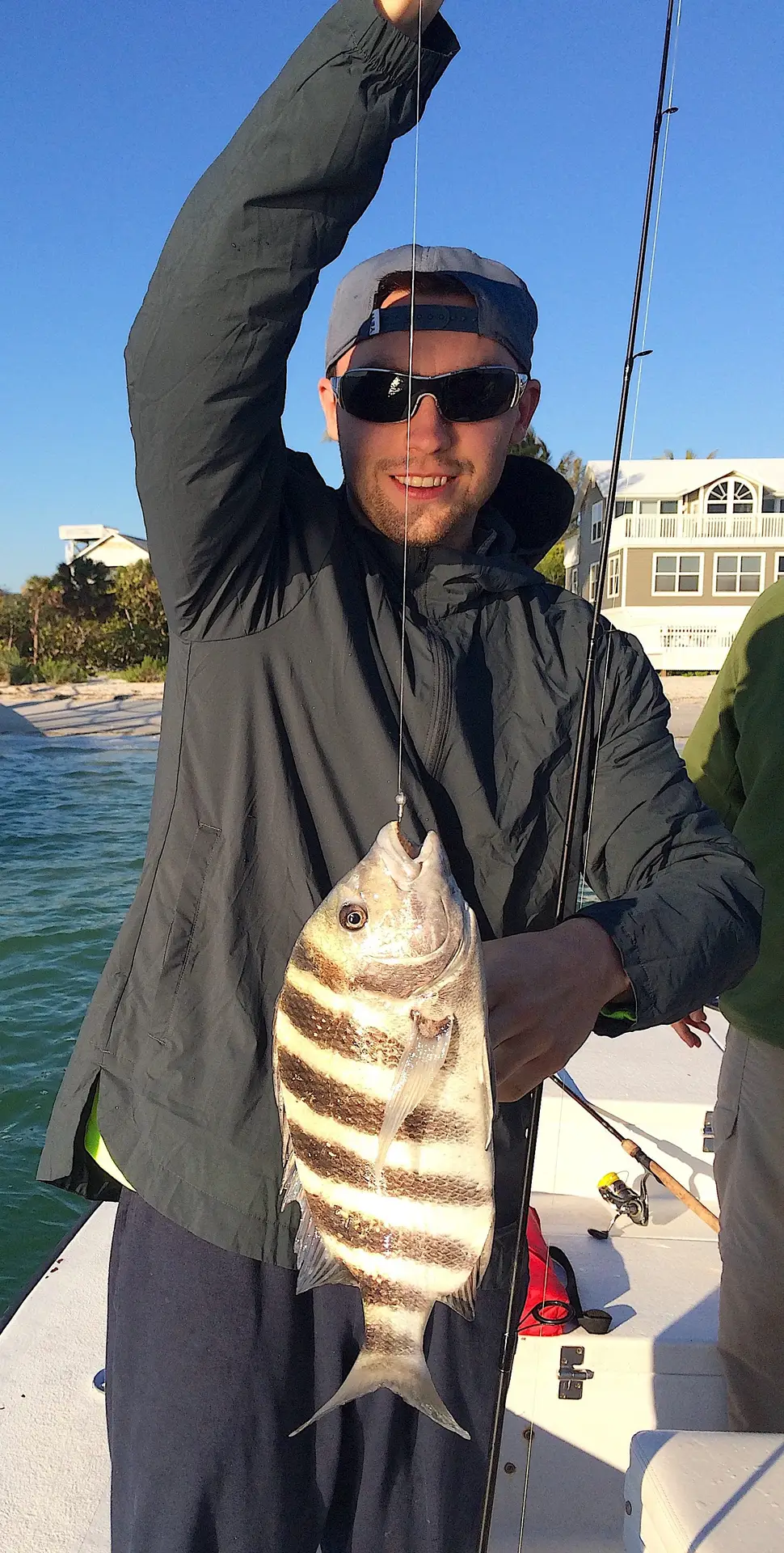 Sheepshead, Docks, Catch & Release, Sanibel Island Fishing Charters & Captiva Island Fishing Charters, Sanibel Island, Thursday, March 22, 2018.
