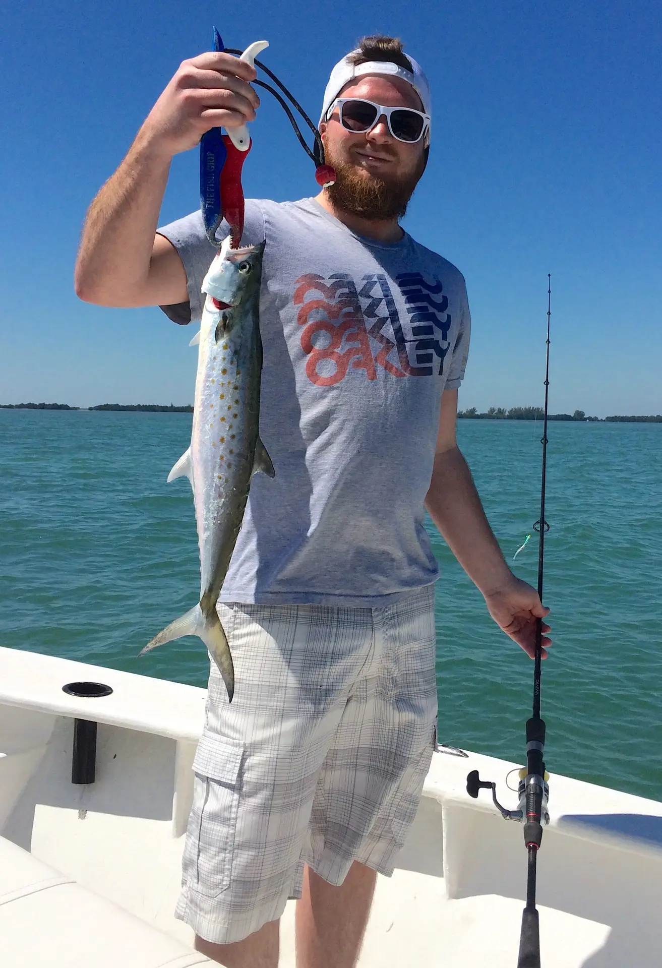 Warmer, Spanish Mackerel, Catch & Release, Sanibel Island Fishing Charters & Captiva Island Fishing Charters, Sanibel Island, Friday, March 16, 2018.