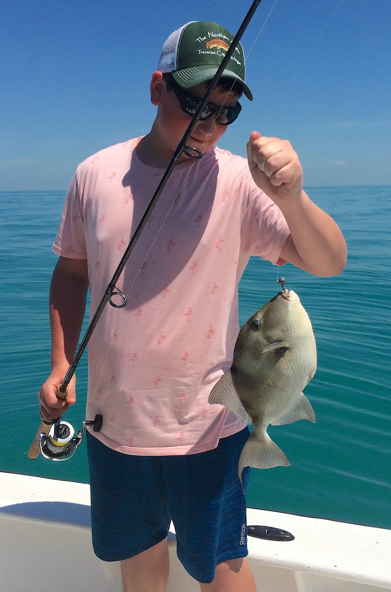 Triggerfish, Catch & Release, Sanibel Island Fishing Charters & Captiva Island Fishing Charters, Sanibel Island, Monday, March 26, 2018.