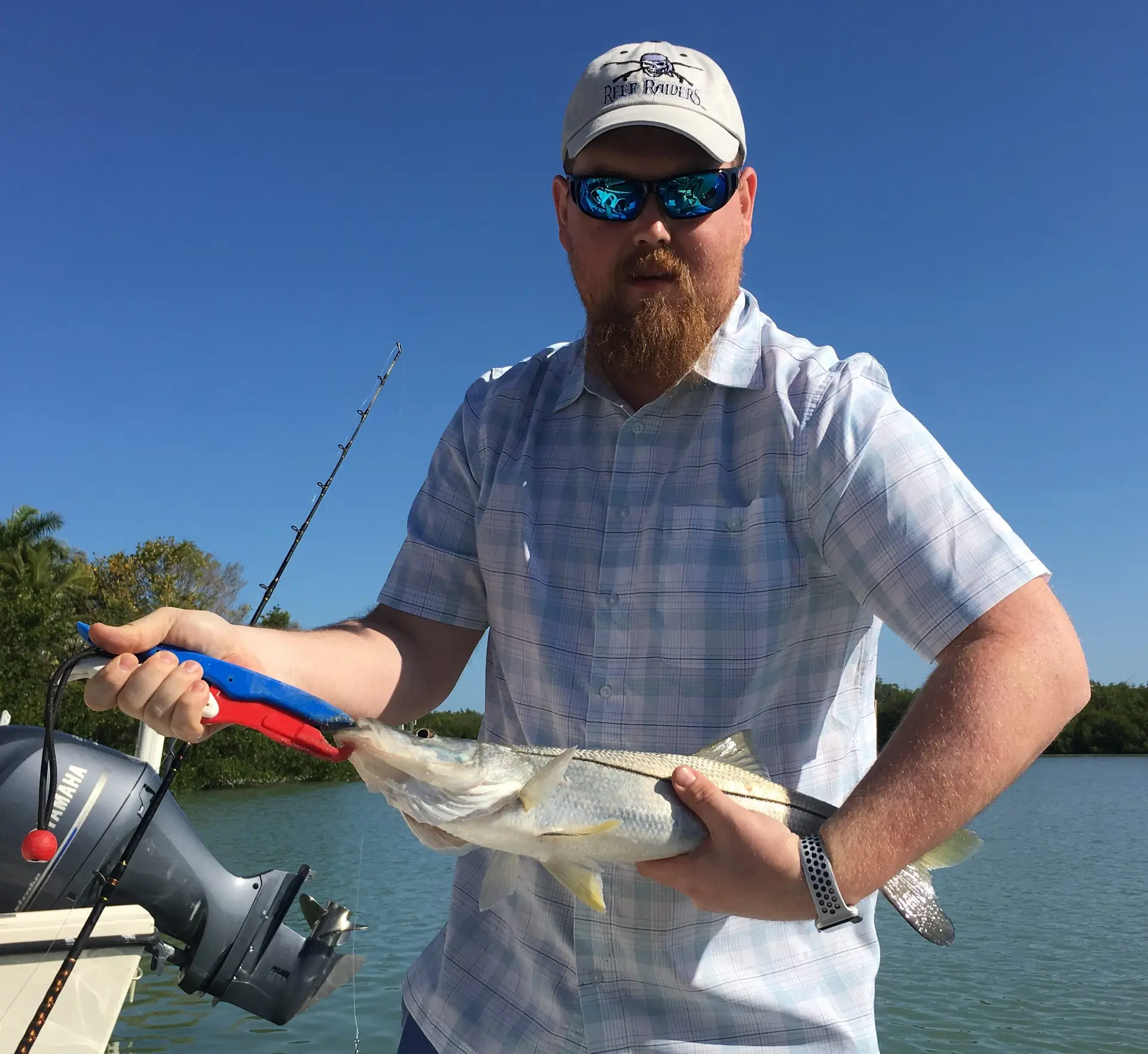 Snook, Sanibel Island Fishing Charters & Captiva Island Fishing Charters, Sanibel Island, Monday, April 16, 2018.