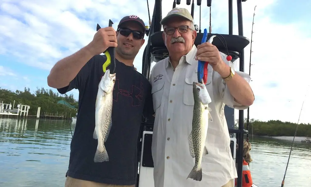 SeaTrout, Catch & Release, Sanibel Island Fishing Charters & Captiva Island Fishing Charters, Sanibel Island, Wednesday, April 25, 2018.